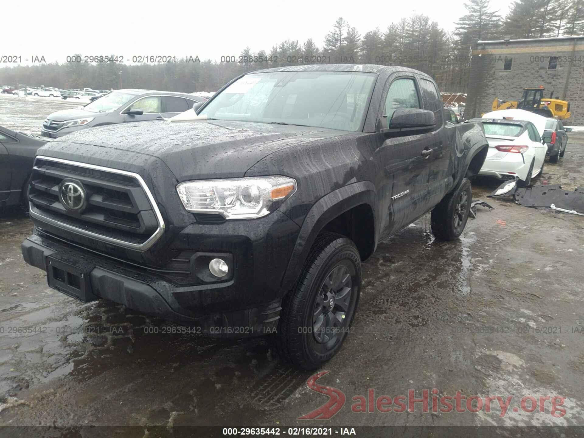 3TYSZ5AN1MT007942 2021 TOYOTA TACOMA 4WD