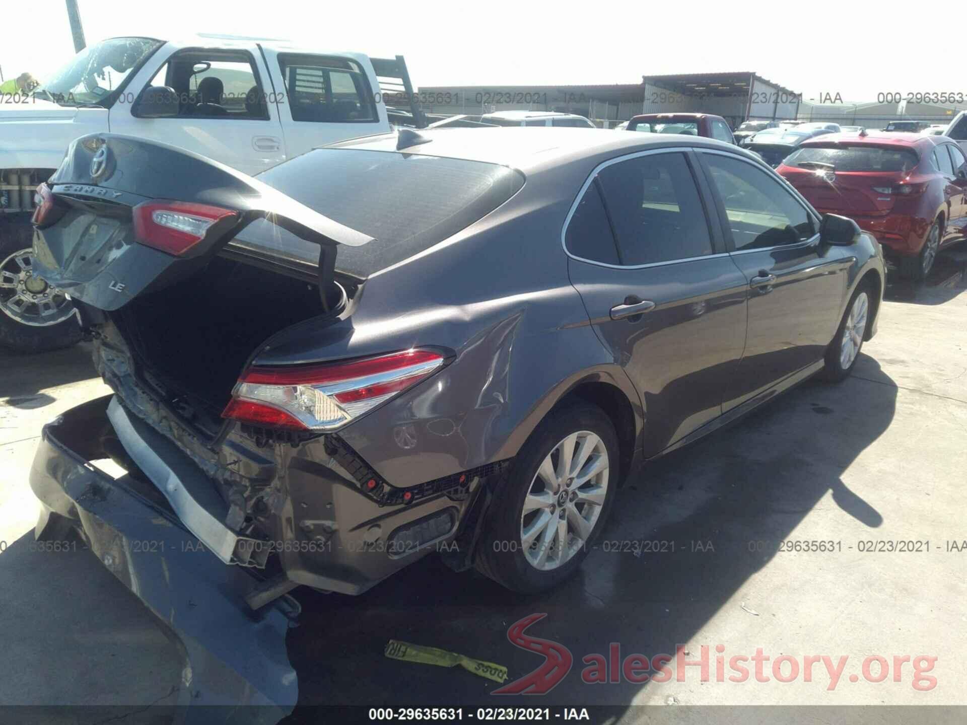 4T1B11HK1KU221521 2019 TOYOTA CAMRY