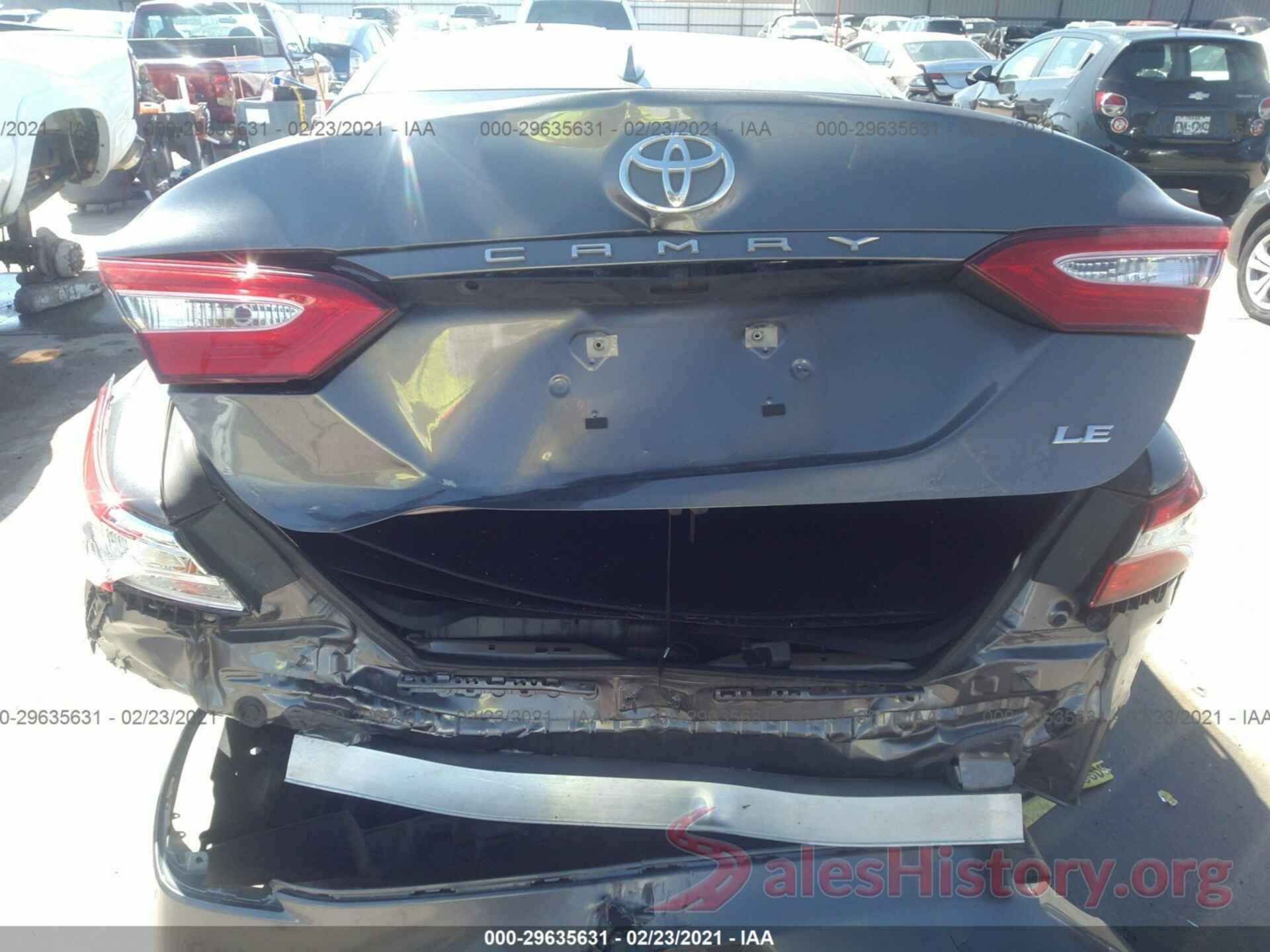 4T1B11HK1KU221521 2019 TOYOTA CAMRY