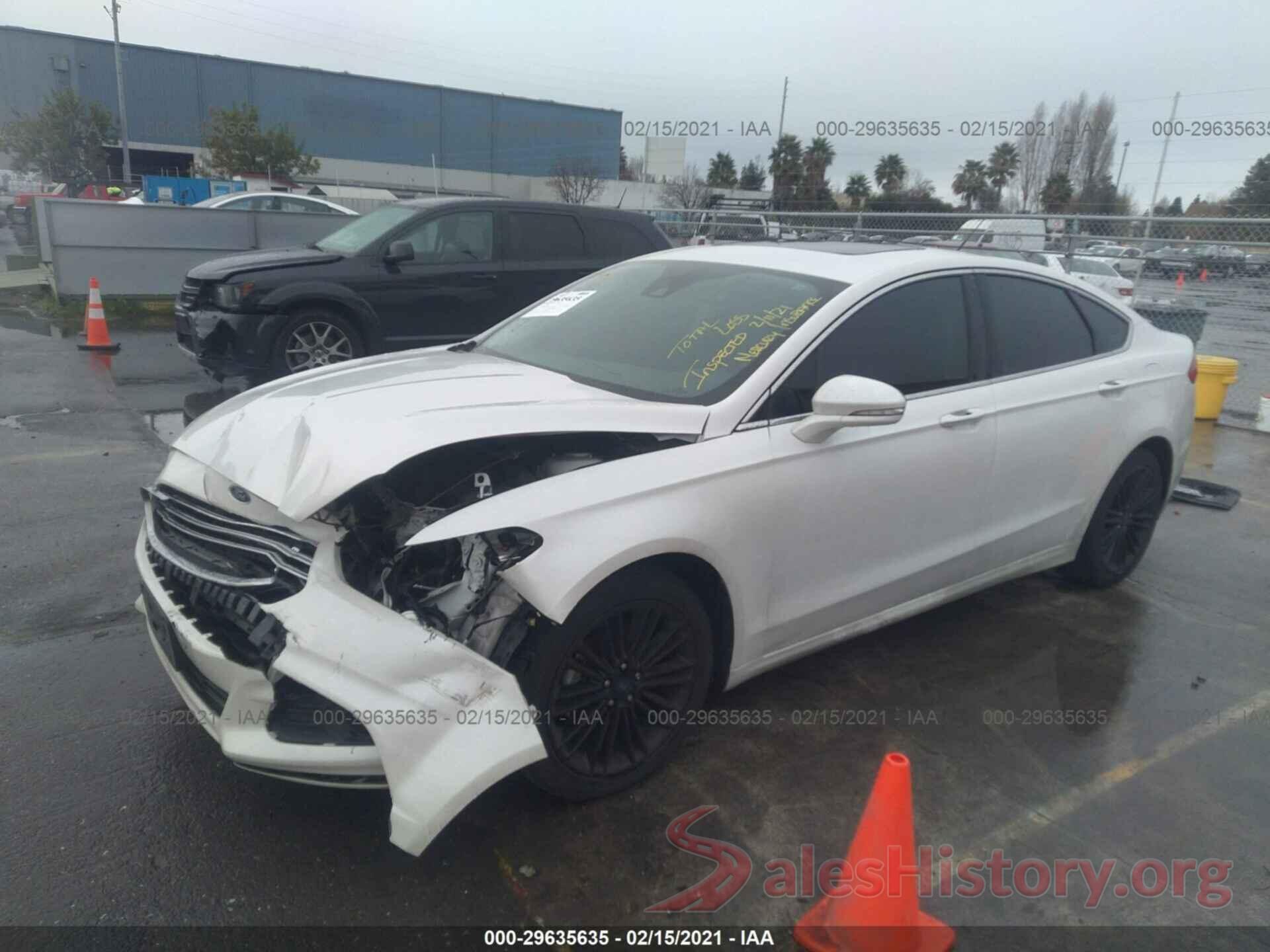 3FA6P0H90GR260178 2016 FORD FUSION