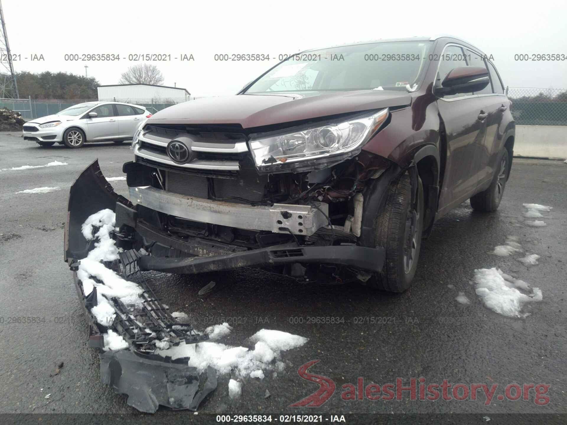 5TDJZRFH0JS909155 2018 TOYOTA HIGHLANDER