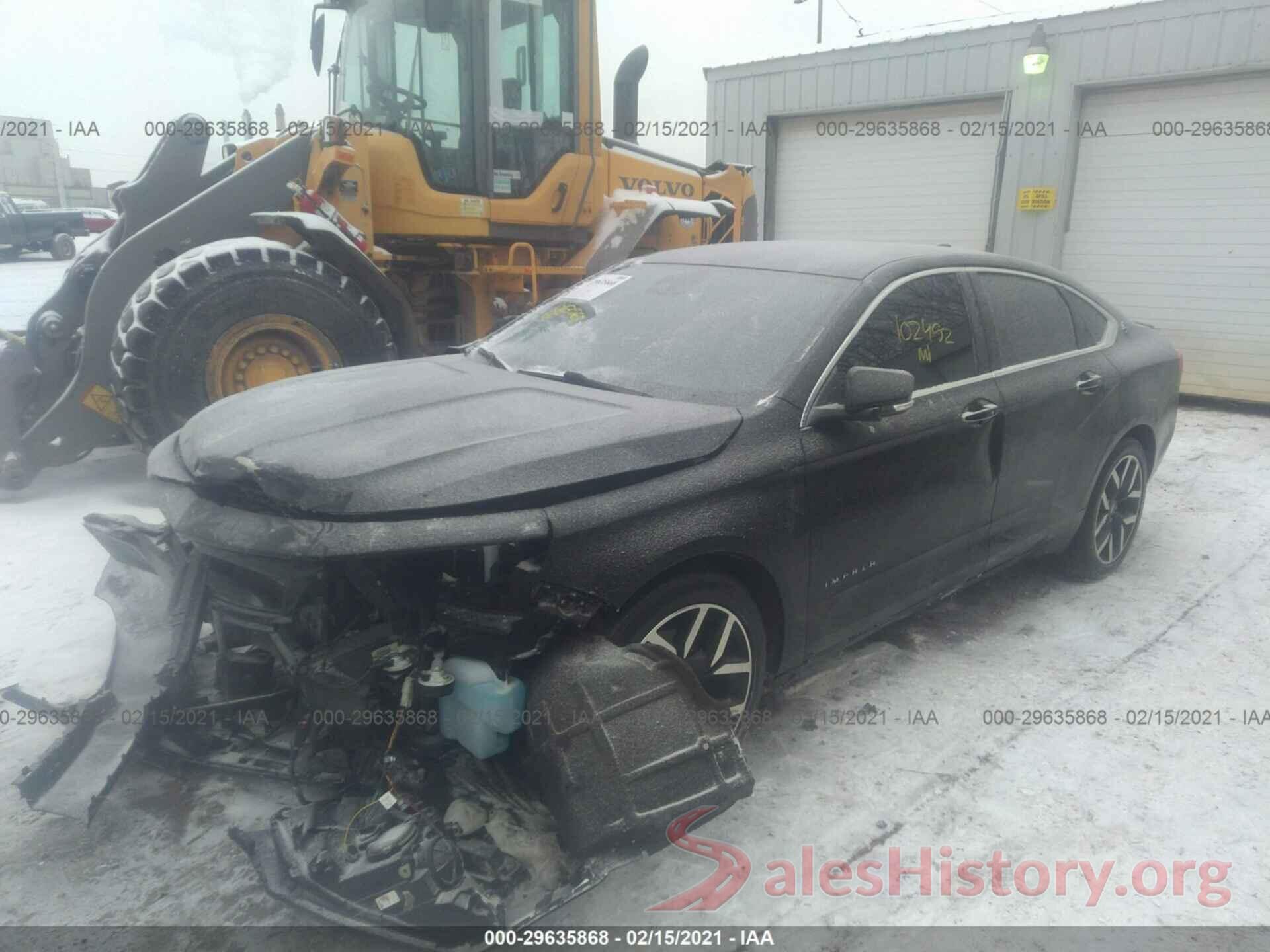 2G1145S31H9101734 2017 CHEVROLET IMPALA