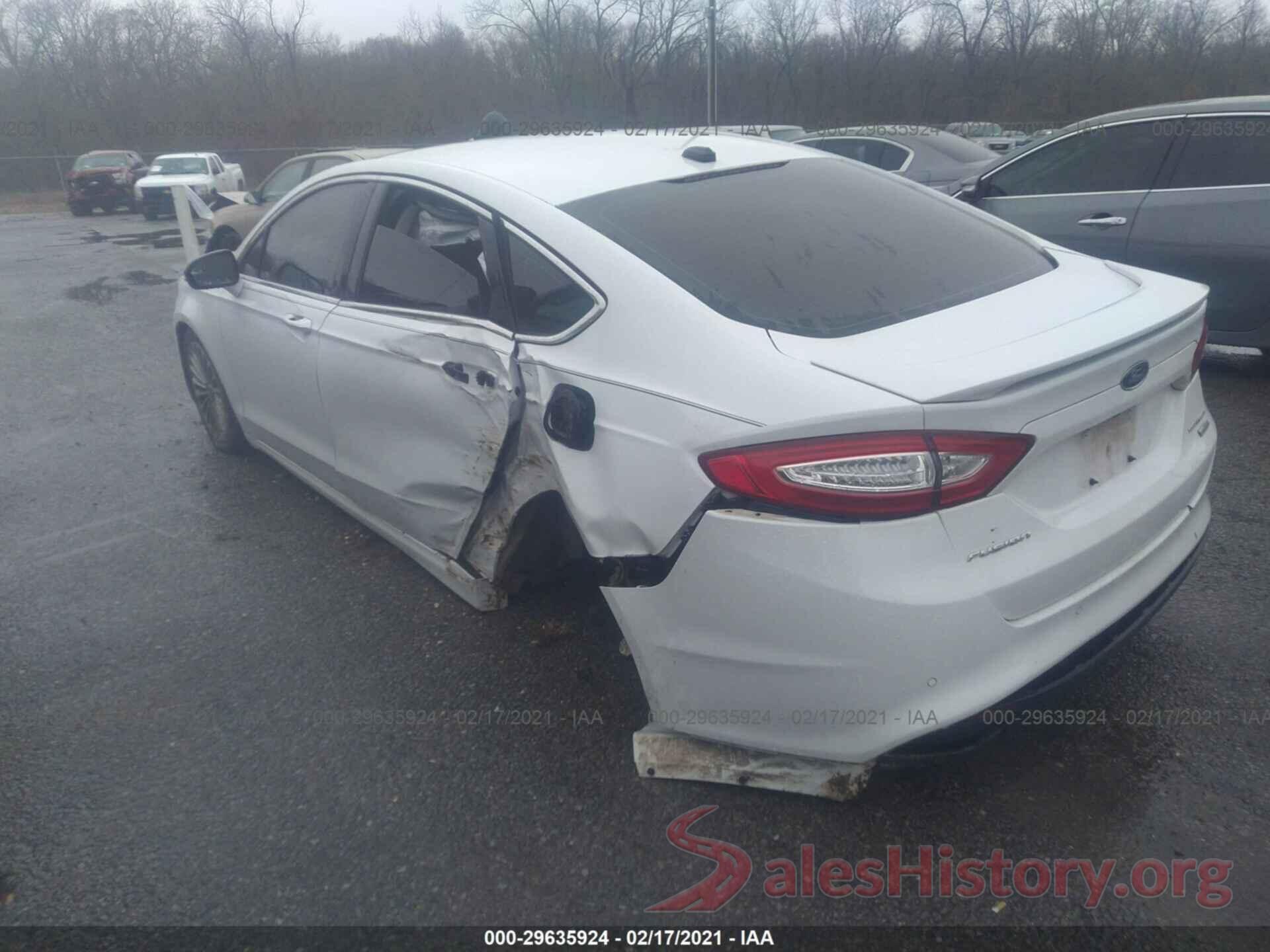 3FA6P0K90GR197690 2016 FORD FUSION