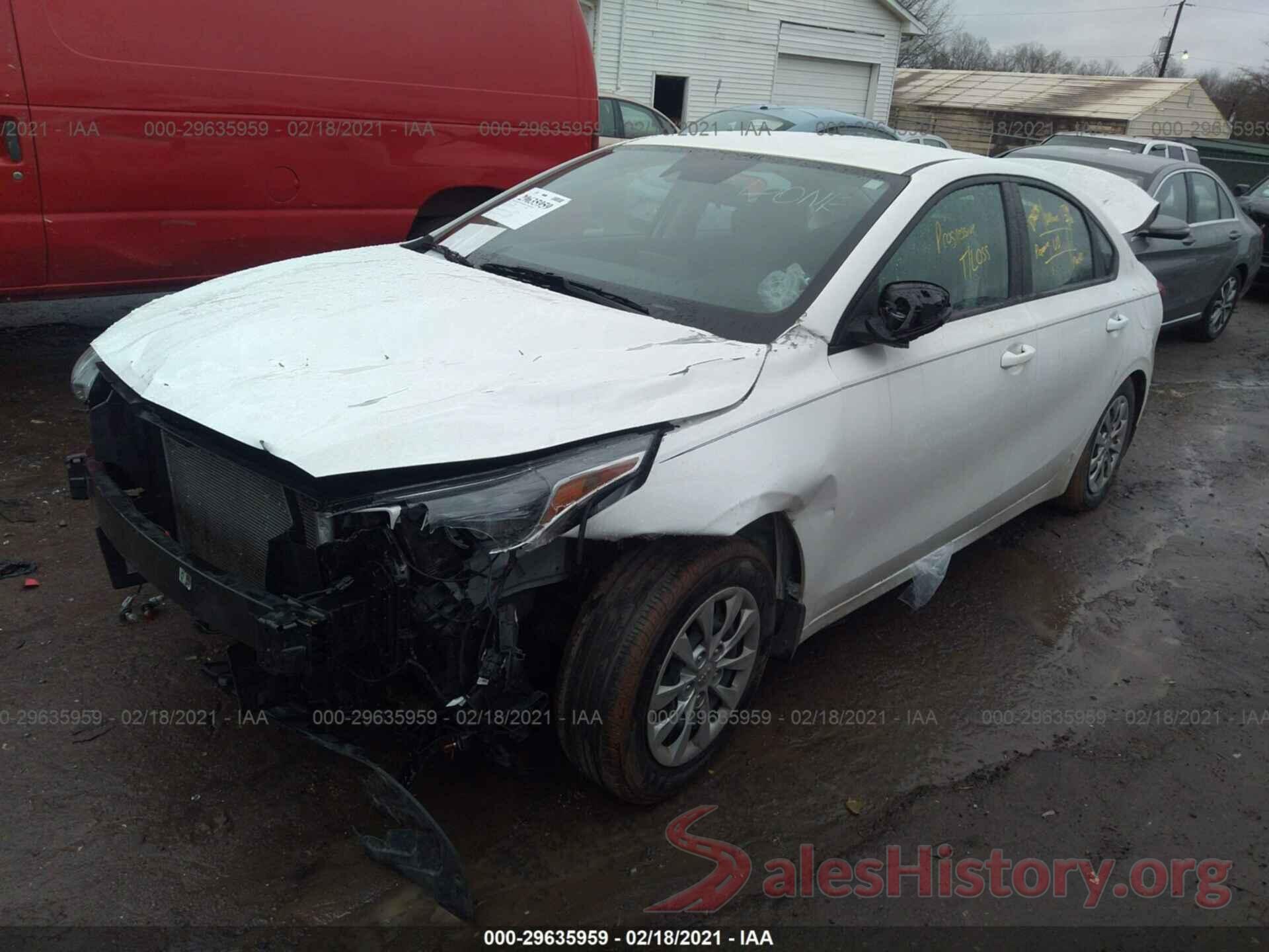 3KPF24AD2LE142343 2020 KIA FORTE