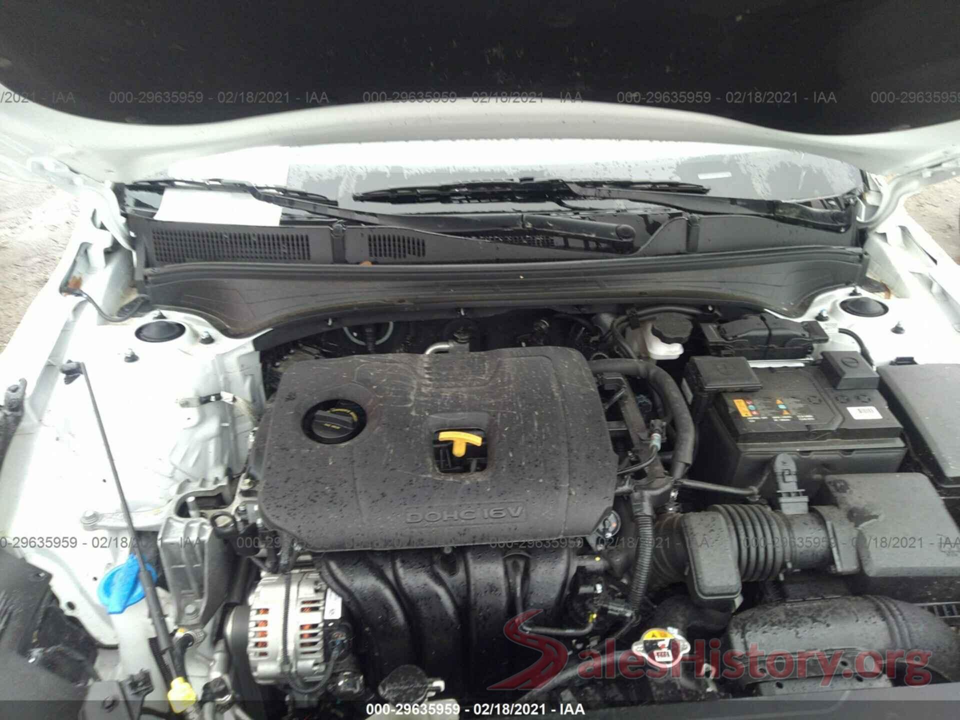 3KPF24AD2LE142343 2020 KIA FORTE