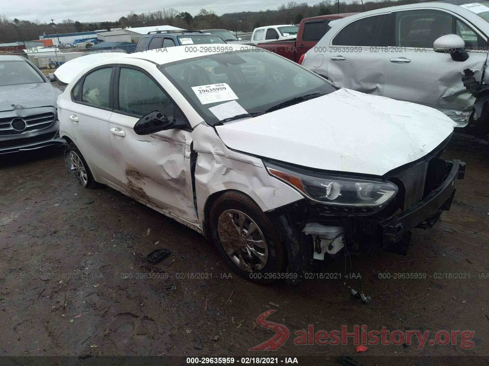 3KPF24AD2LE142343 2020 KIA FORTE