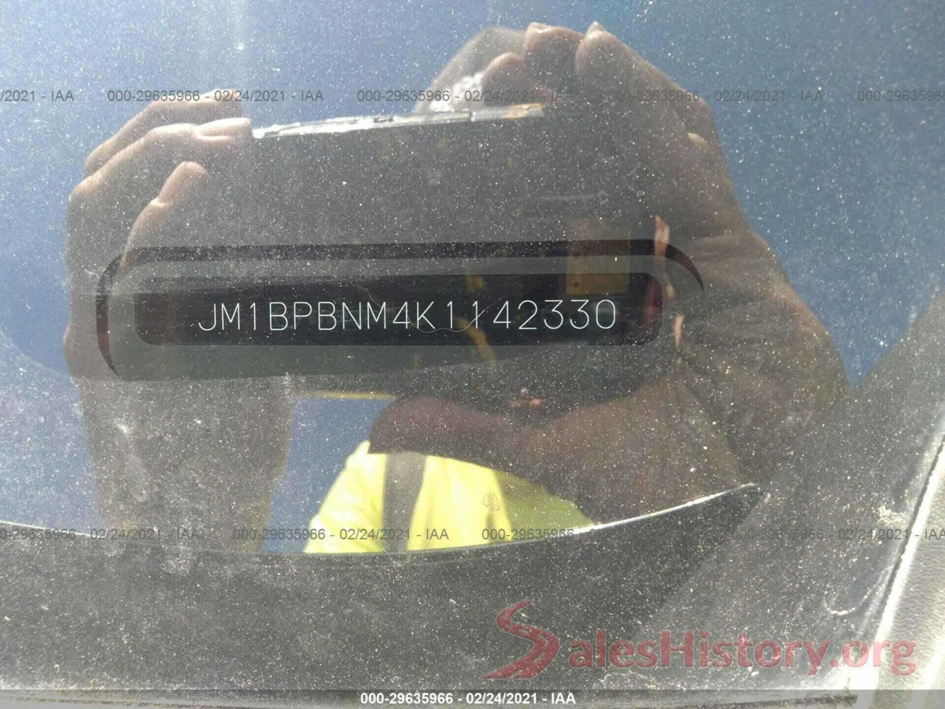 JM1BPBNM4K1142330 2019 MAZDA MAZDA3 HATCHBACK