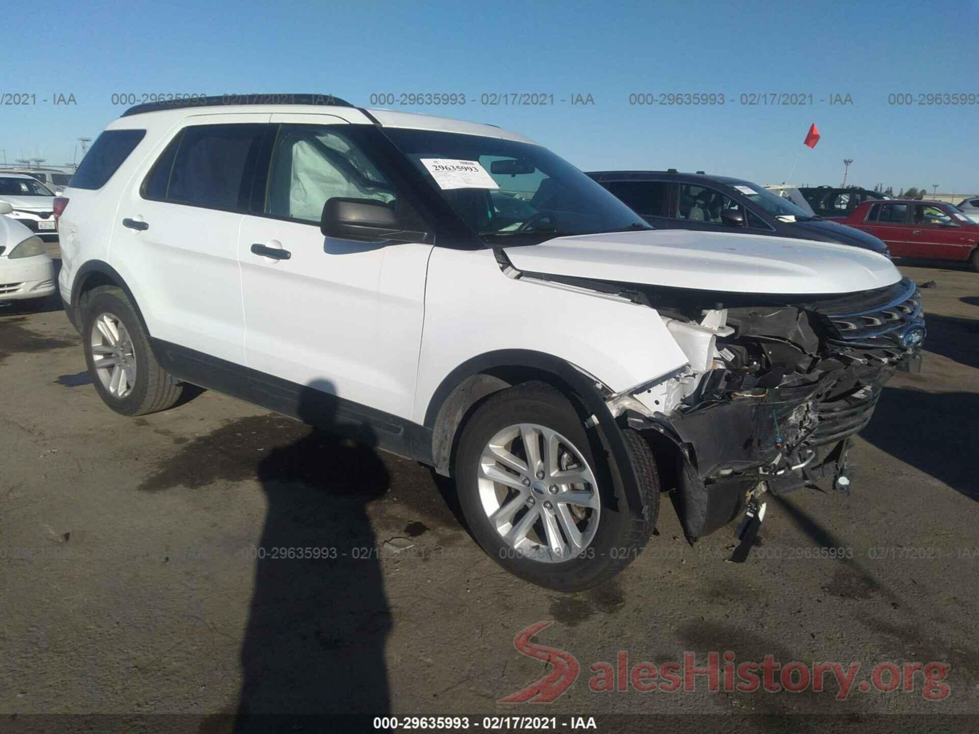 1FM5K7B86HGB82992 2017 FORD EXPLORER