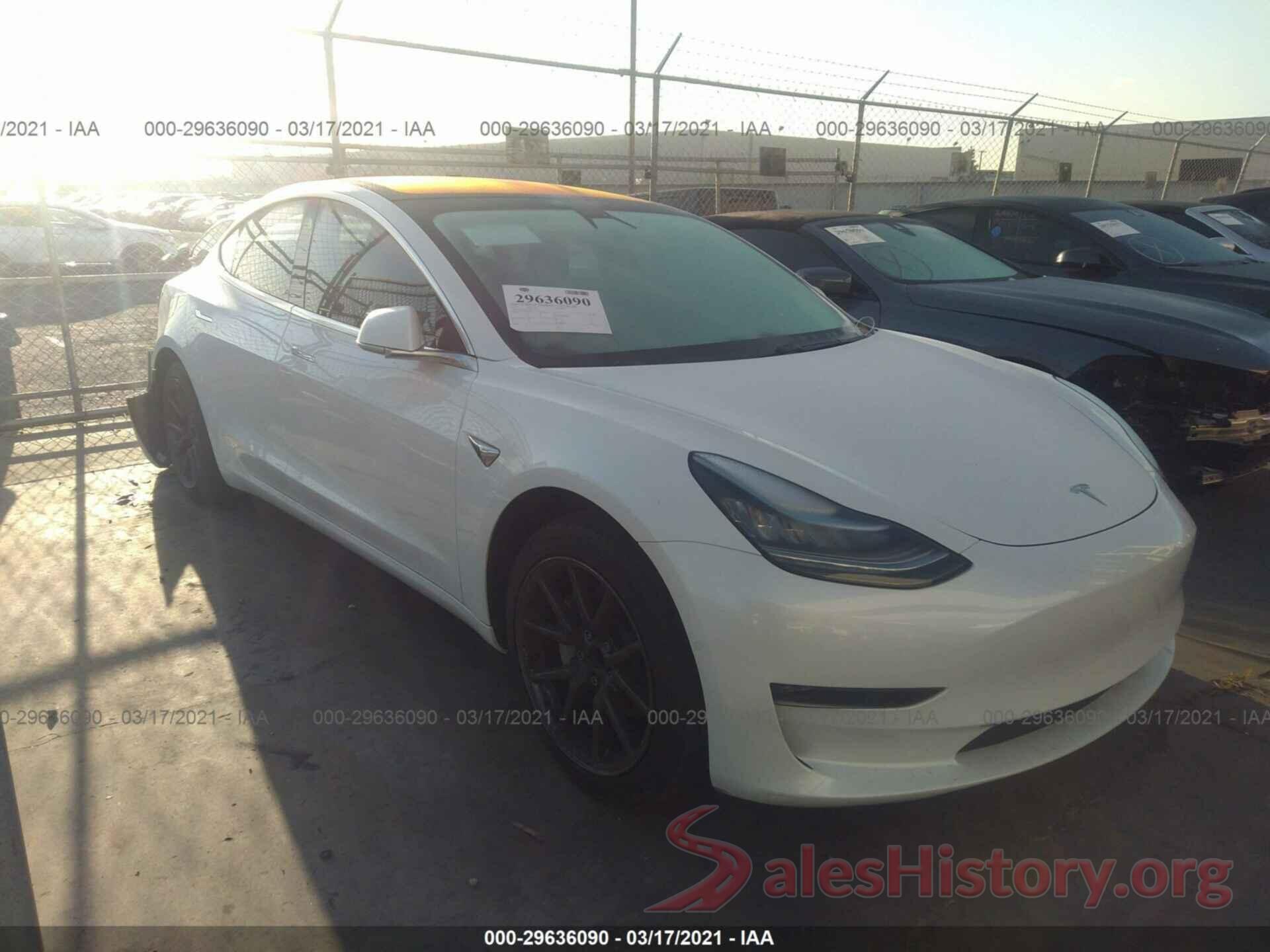 5YJ3E1EA3JF017223 2018 TESLA MODEL 3