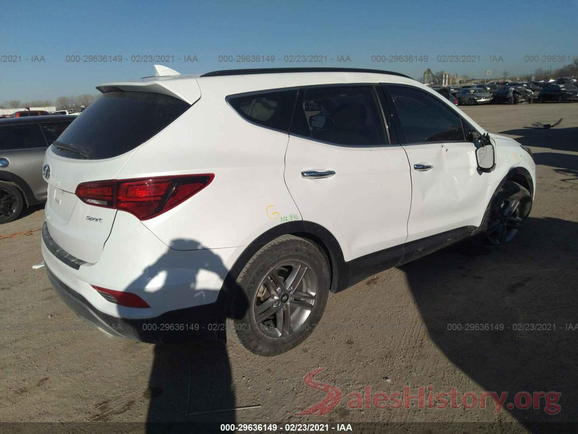 5XYZU3LB0JG533956 2018 HYUNDAI SANTA FE SPORT