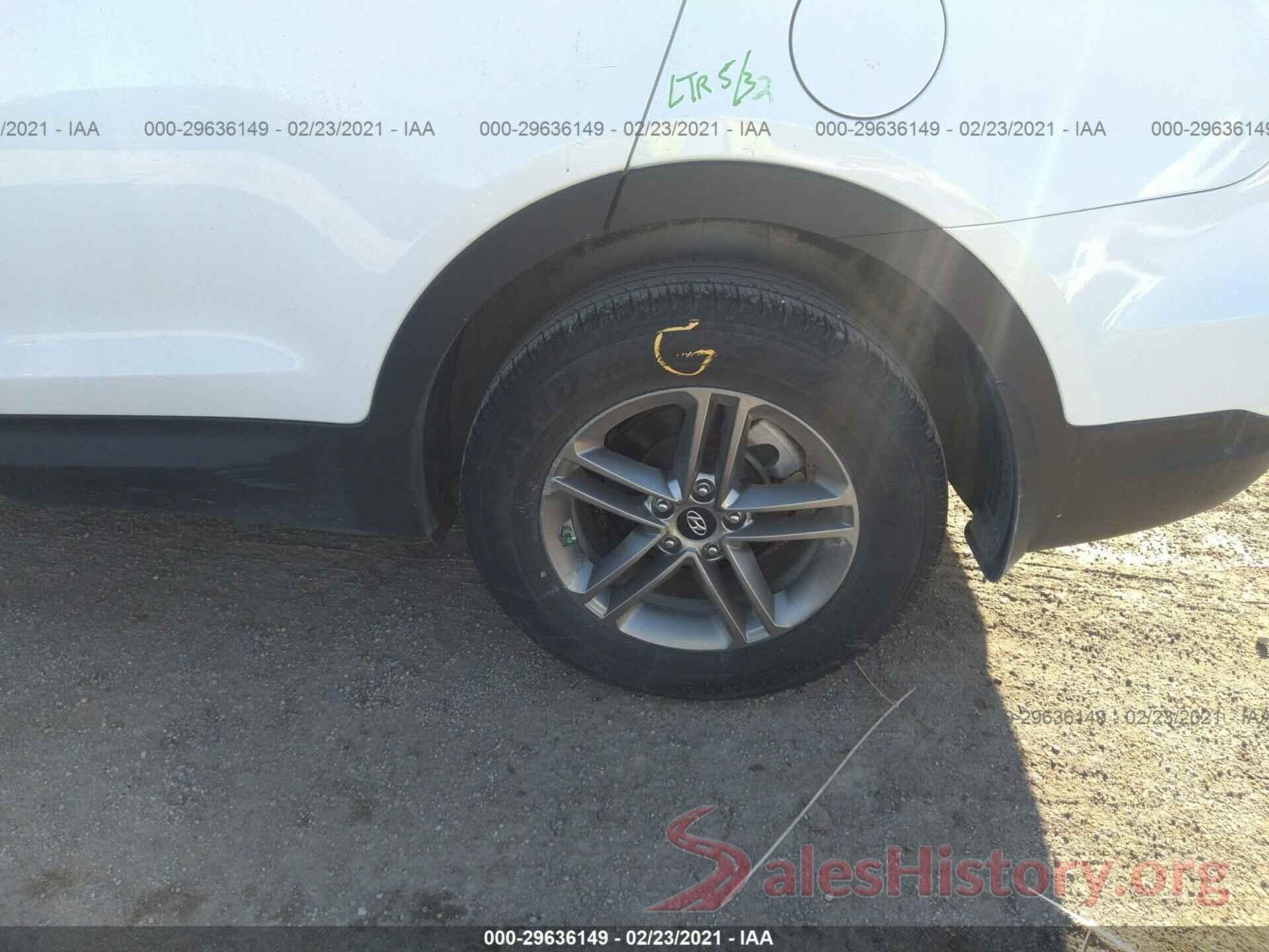 5XYZU3LB0JG533956 2018 HYUNDAI SANTA FE SPORT