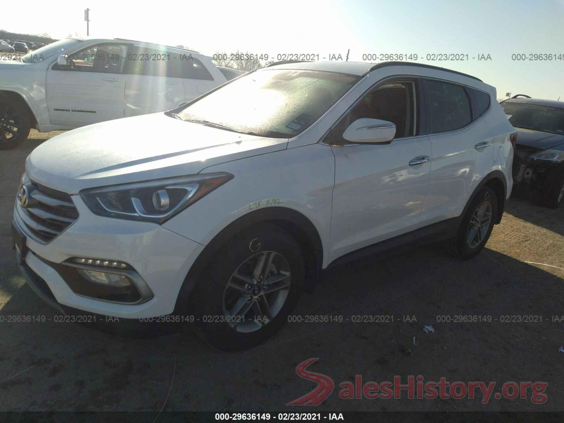 5XYZU3LB0JG533956 2018 HYUNDAI SANTA FE SPORT