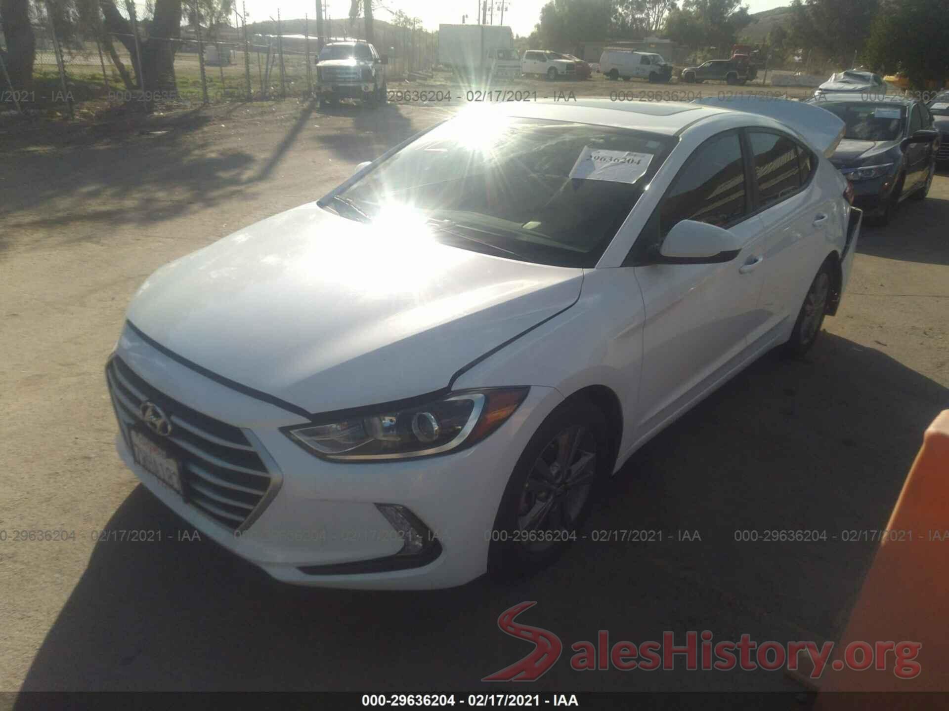 5NPD84LFXHH152965 2017 HYUNDAI ELANTRA