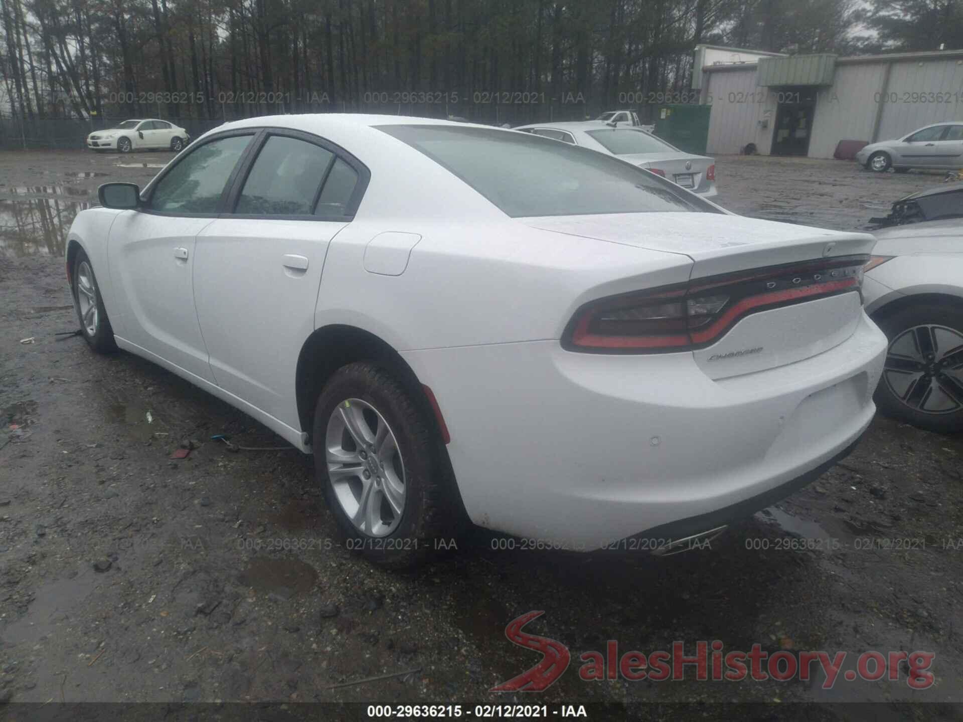 2C3CDXBG4MH527212 2021 DODGE CHARGER