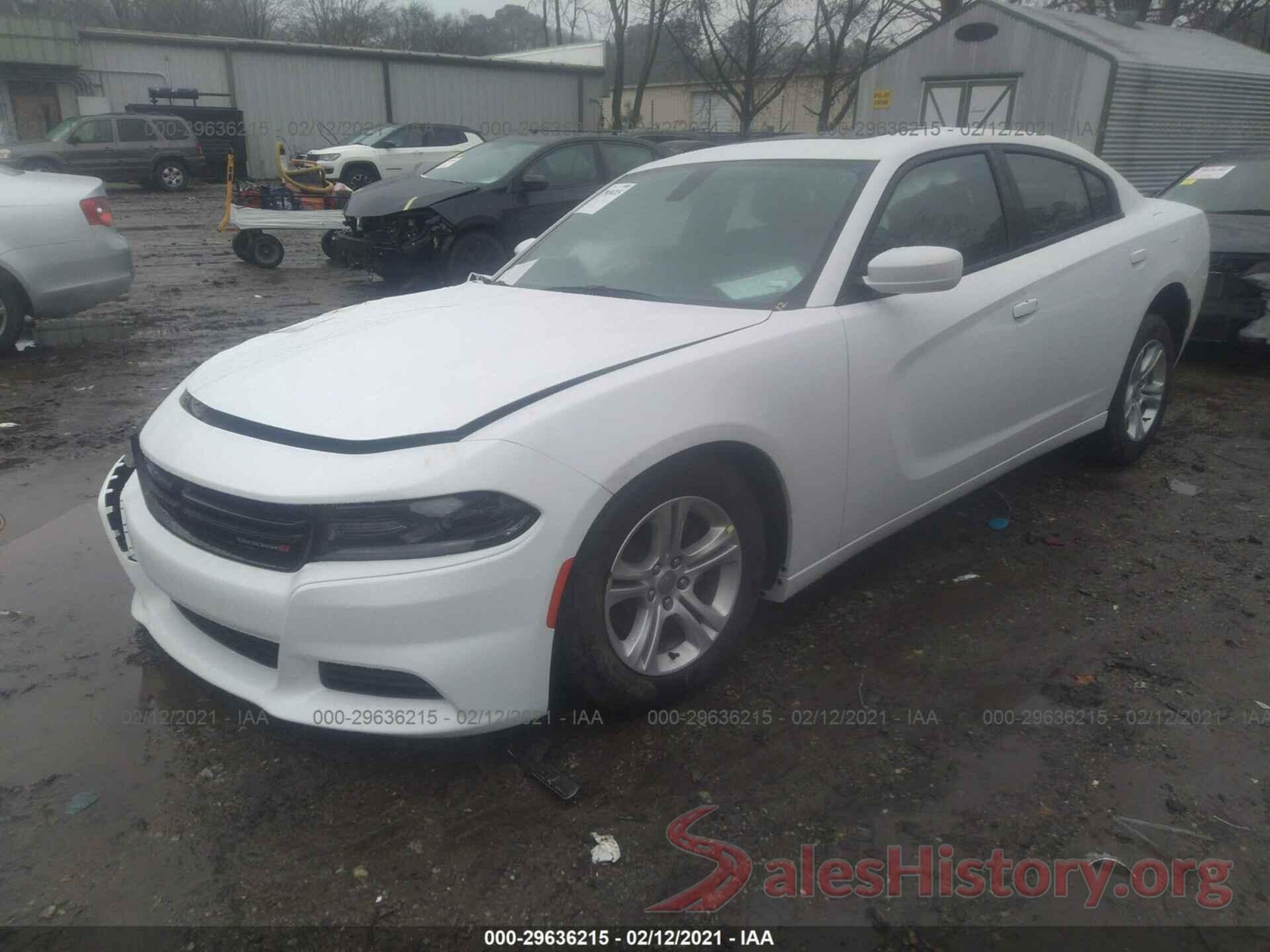 2C3CDXBG4MH527212 2021 DODGE CHARGER