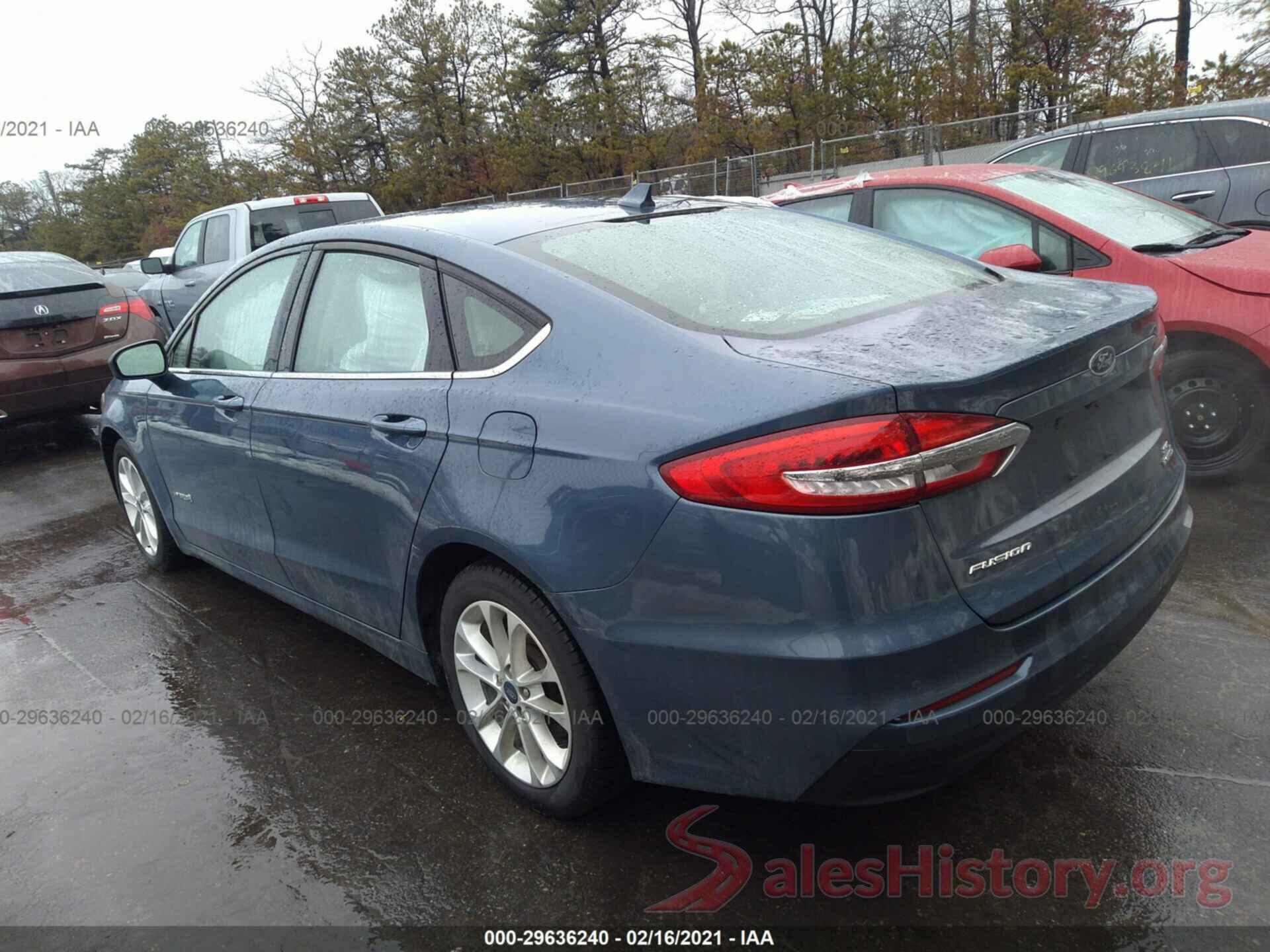 3FA6P0LU4KR108778 2019 FORD FUSION HYBRID