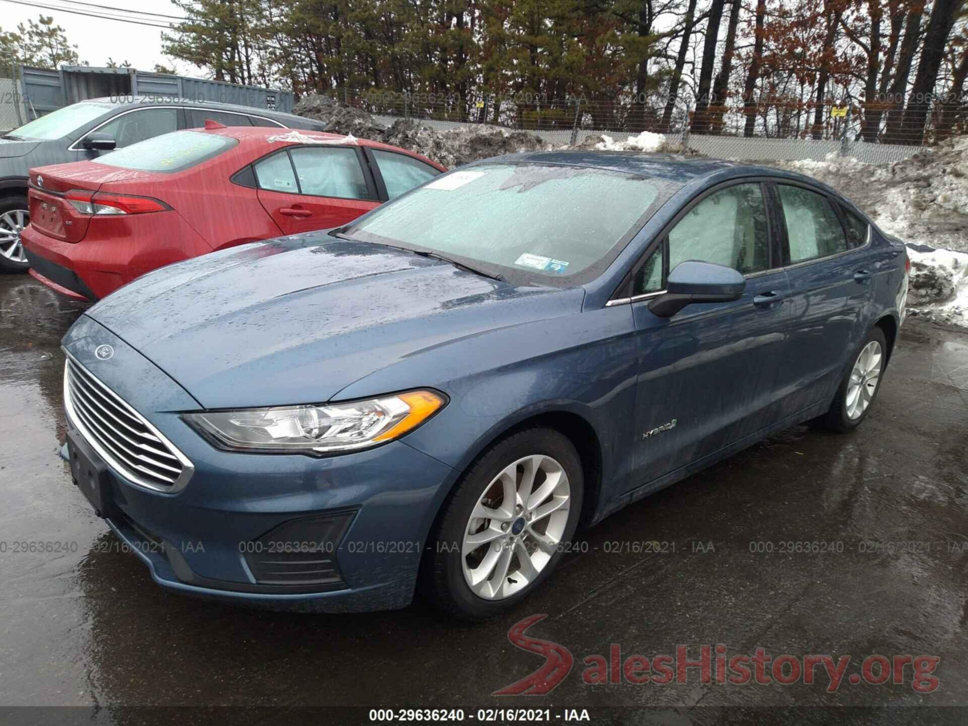 3FA6P0LU4KR108778 2019 FORD FUSION HYBRID