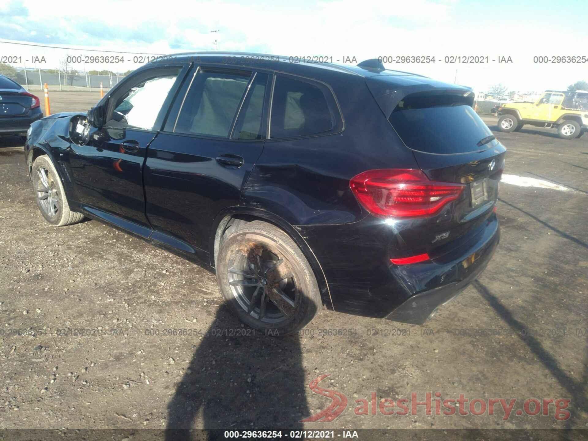 5UXTR9C59KLE21491 2019 BMW X3