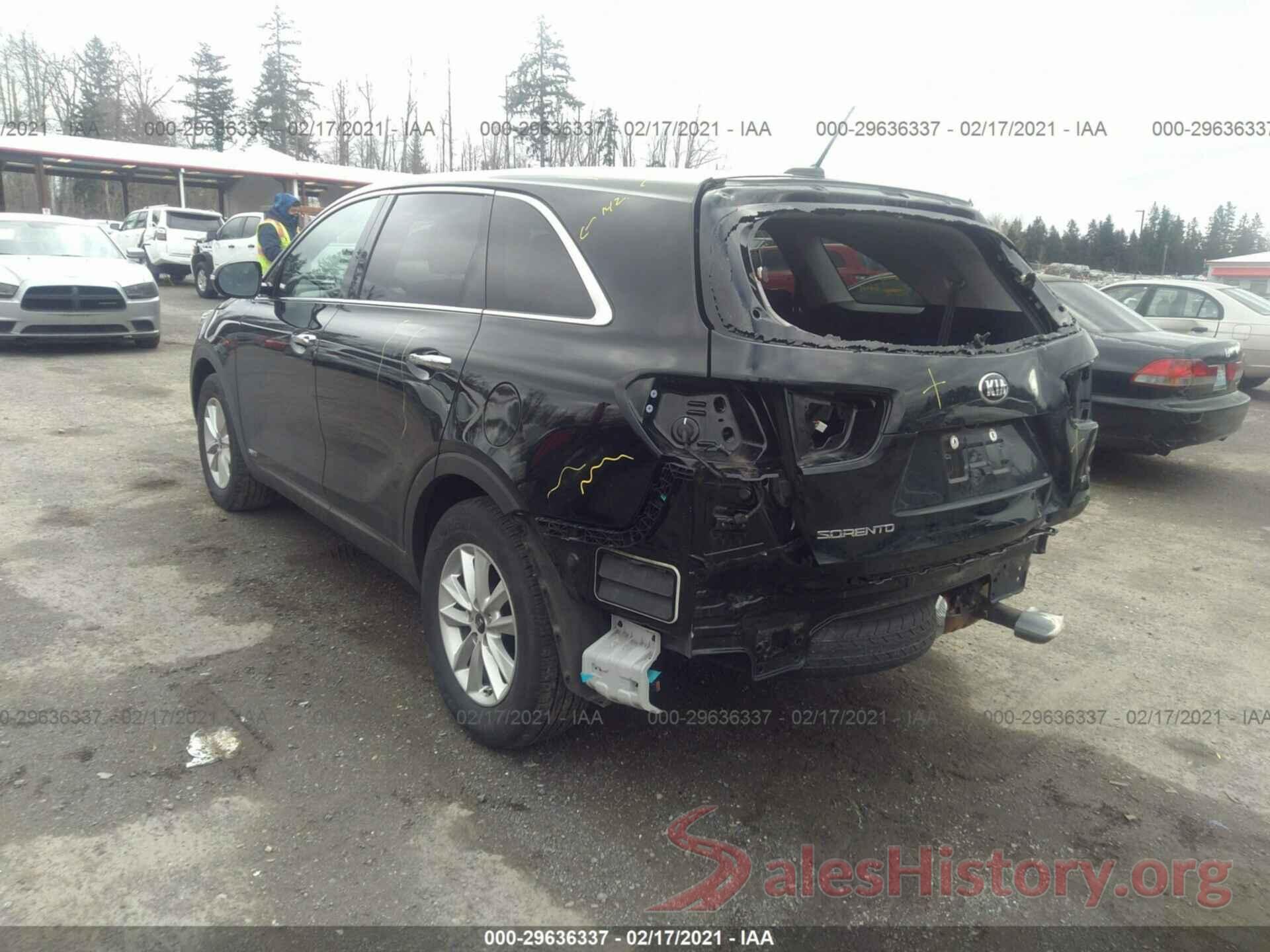 5XYPGDA54KG558202 2019 KIA SORENTO