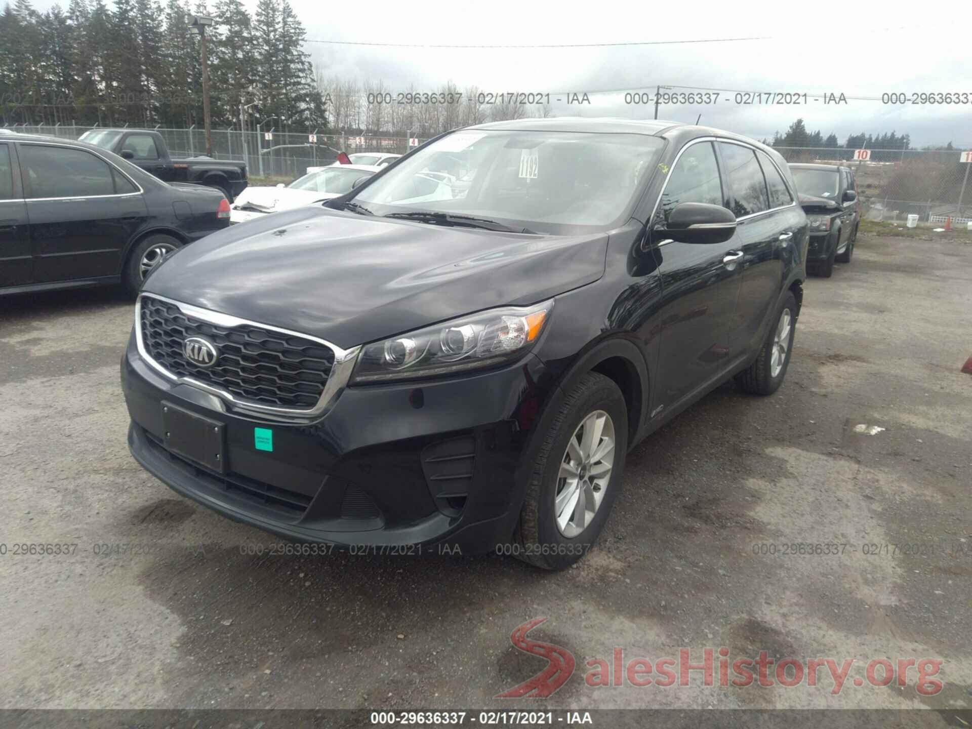 5XYPGDA54KG558202 2019 KIA SORENTO