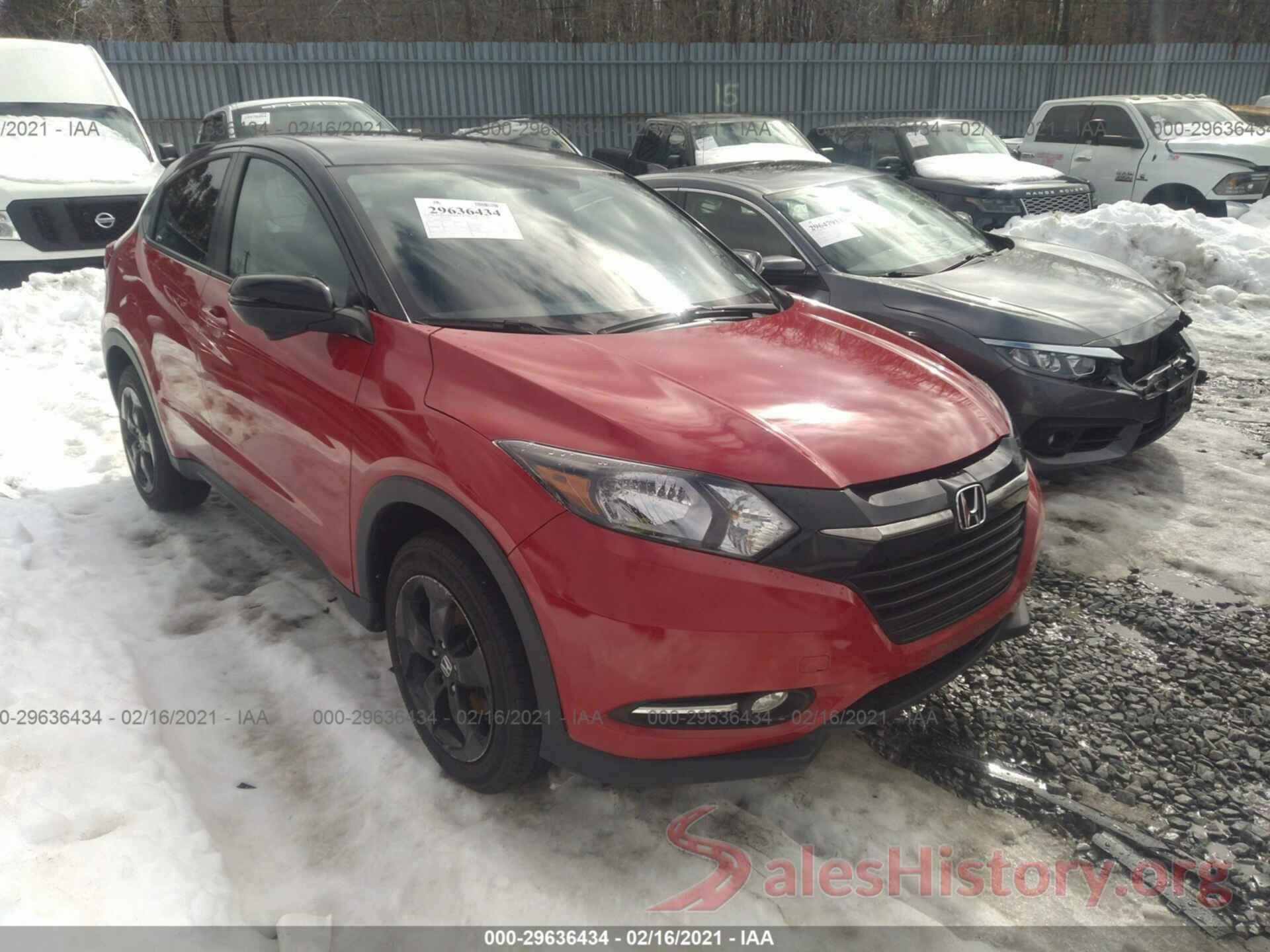 3CZRU6H54JG708290 2018 HONDA HR-V