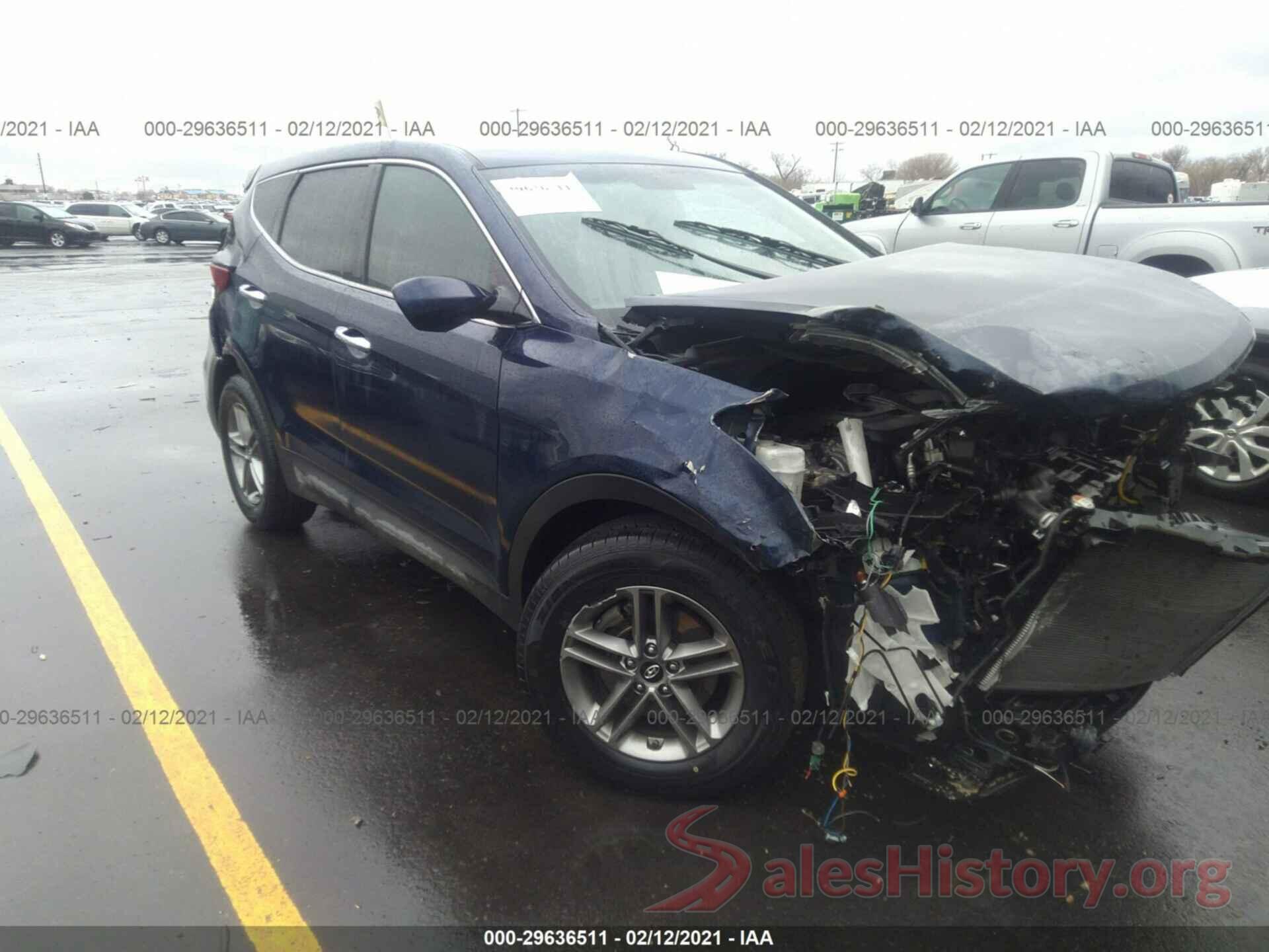 5XYZTDLB6HG483289 2017 HYUNDAI SANTA FE SPORT