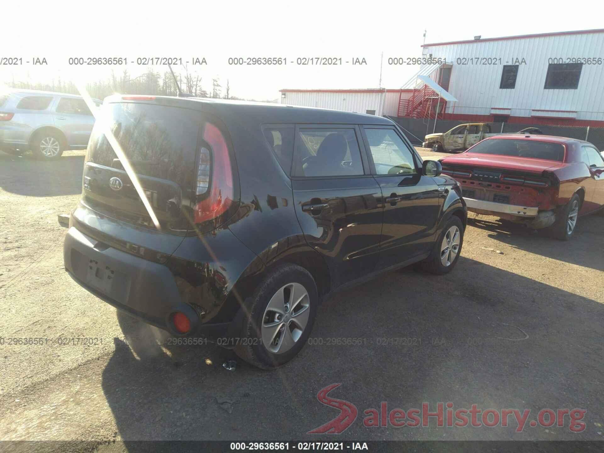 KNDJN2A21G7834636 2016 KIA SOUL