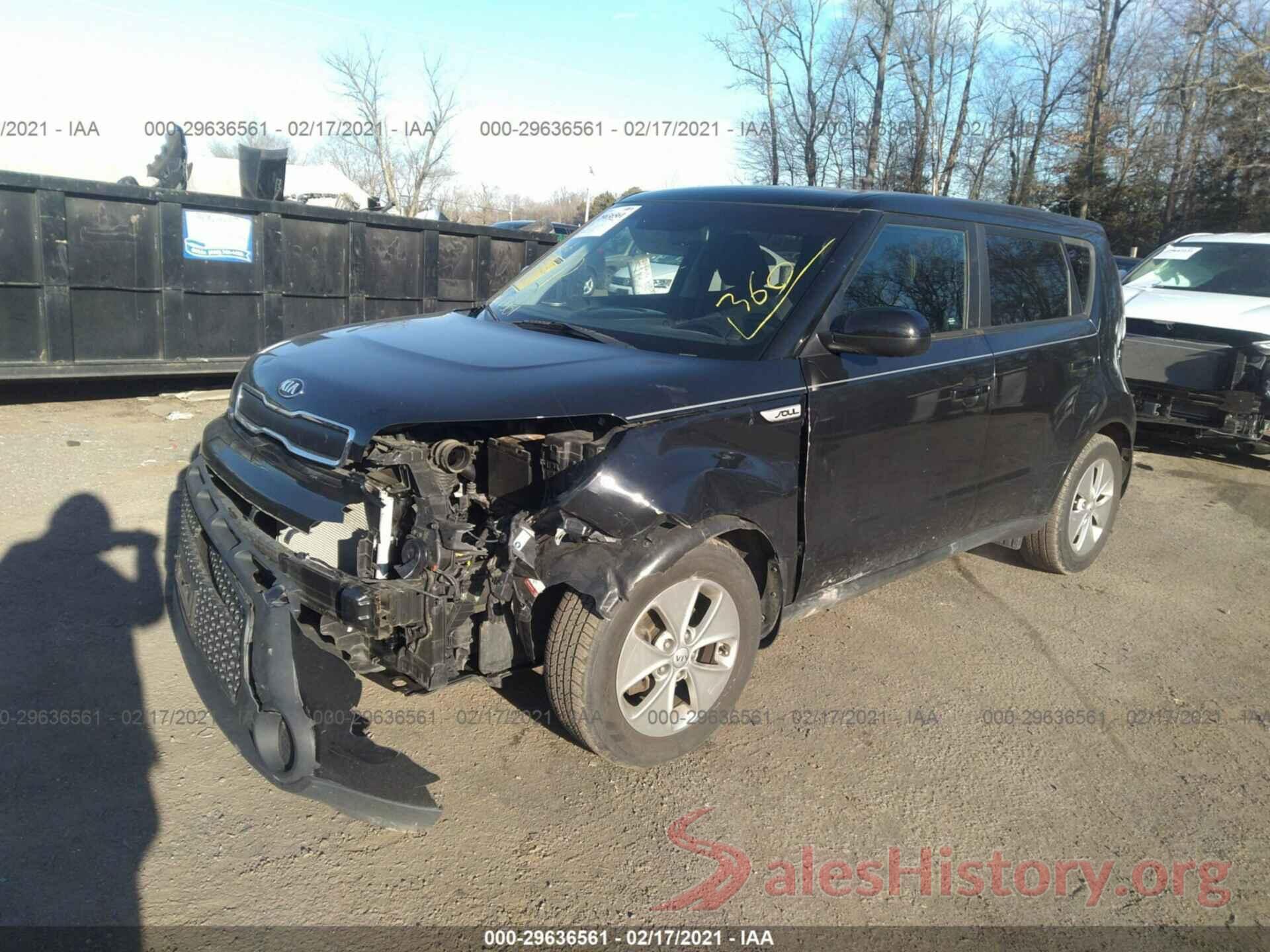 KNDJN2A21G7834636 2016 KIA SOUL