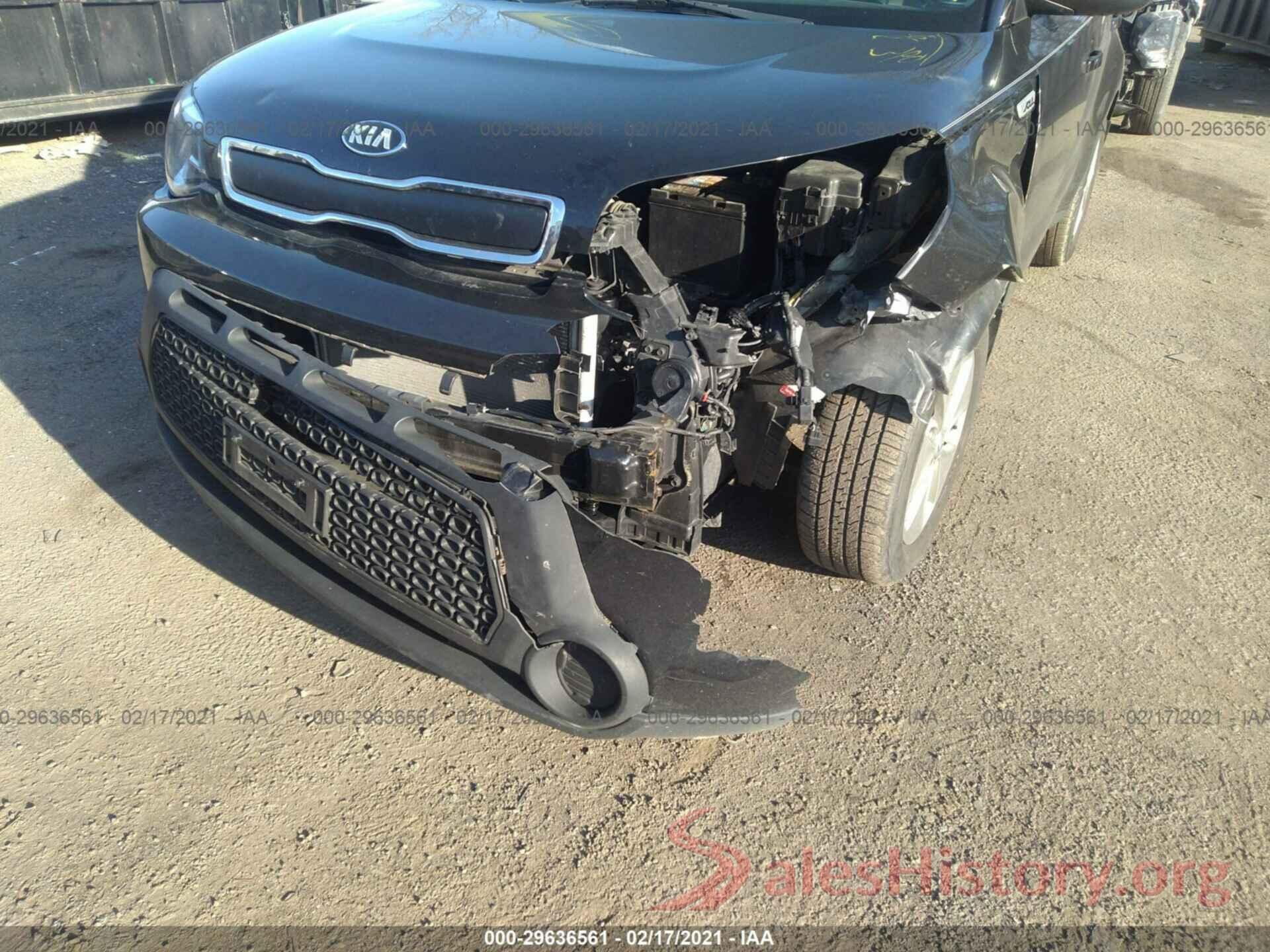 KNDJN2A21G7834636 2016 KIA SOUL