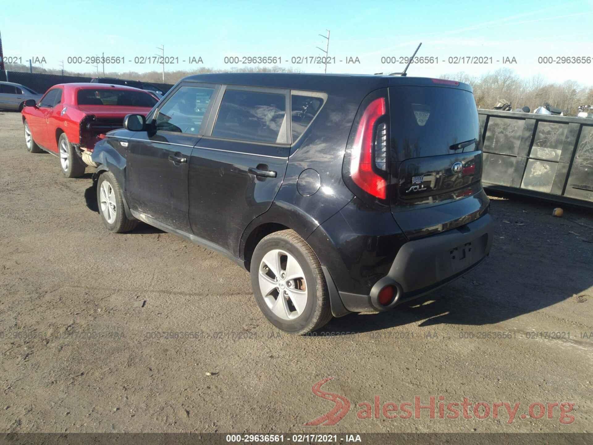 KNDJN2A21G7834636 2016 KIA SOUL