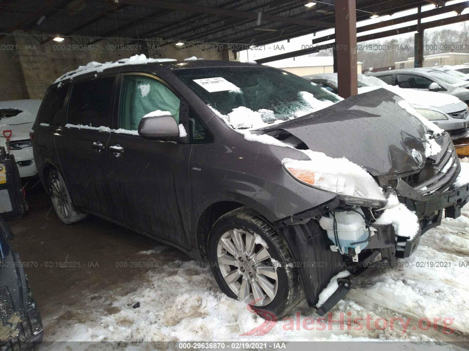 5TDJK3DCXGS140763 2016 TOYOTA SIENNA