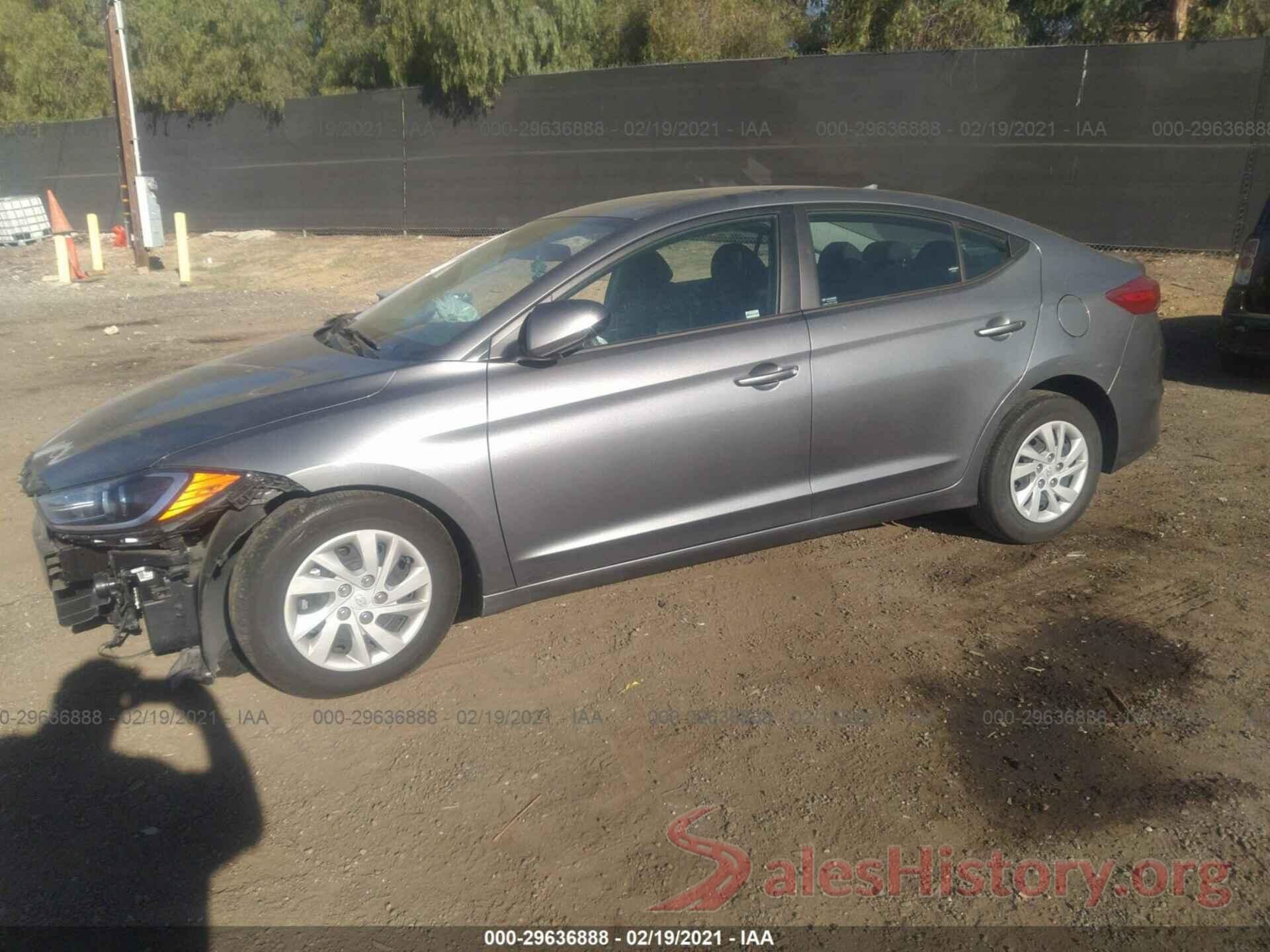 5NPD74LF1JH394097 2018 HYUNDAI ELANTRA