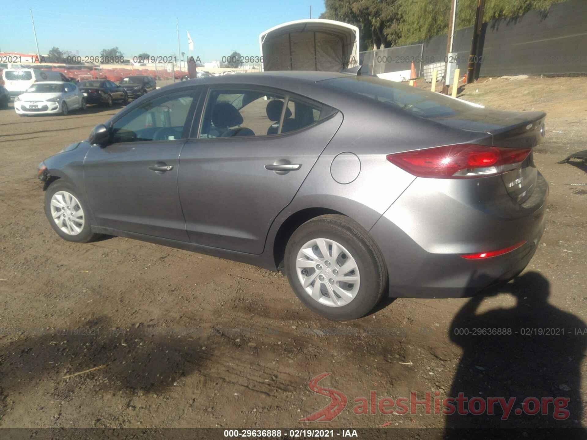 5NPD74LF1JH394097 2018 HYUNDAI ELANTRA