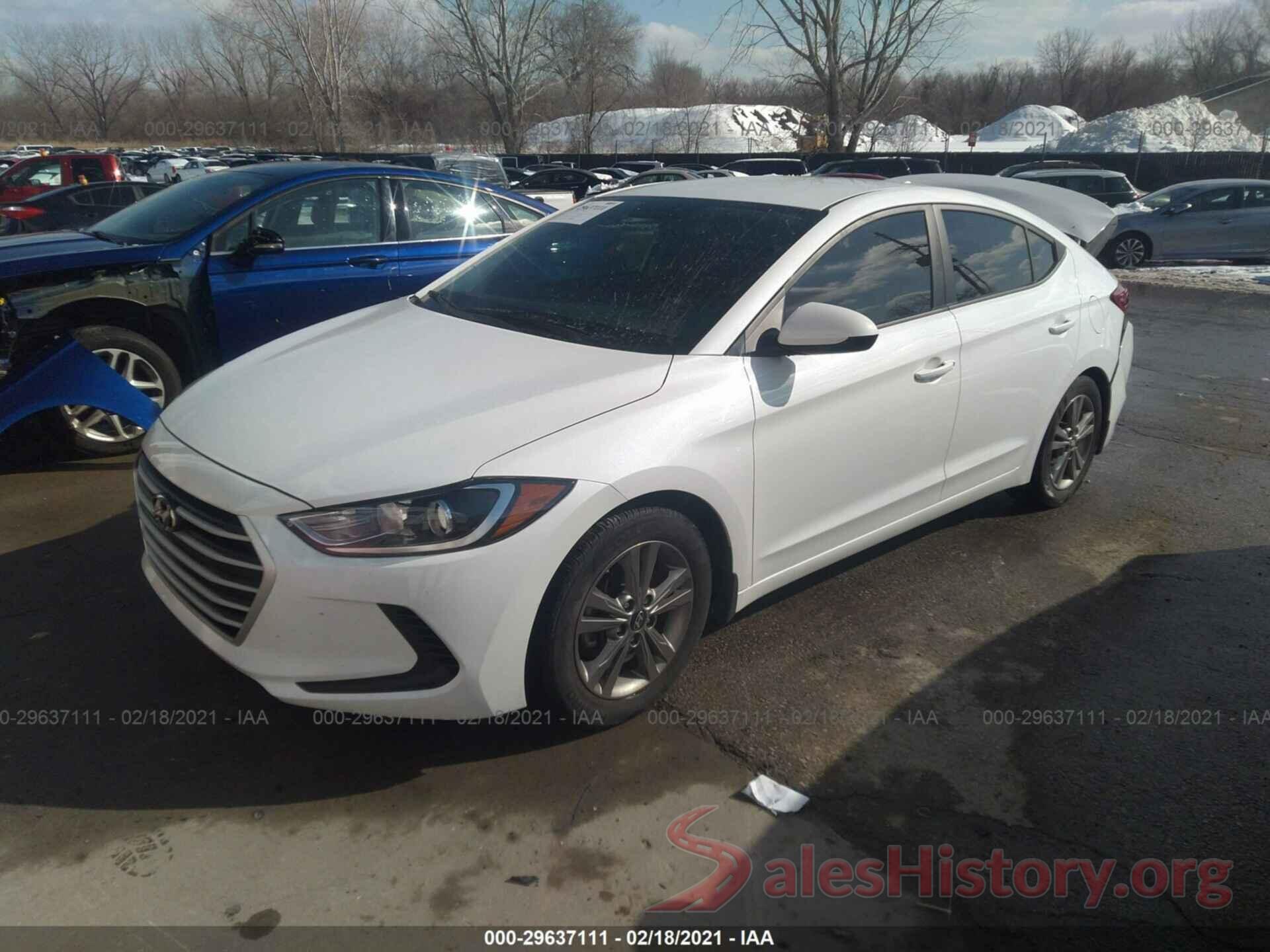 5NPD84LF3JH356691 2018 HYUNDAI ELANTRA