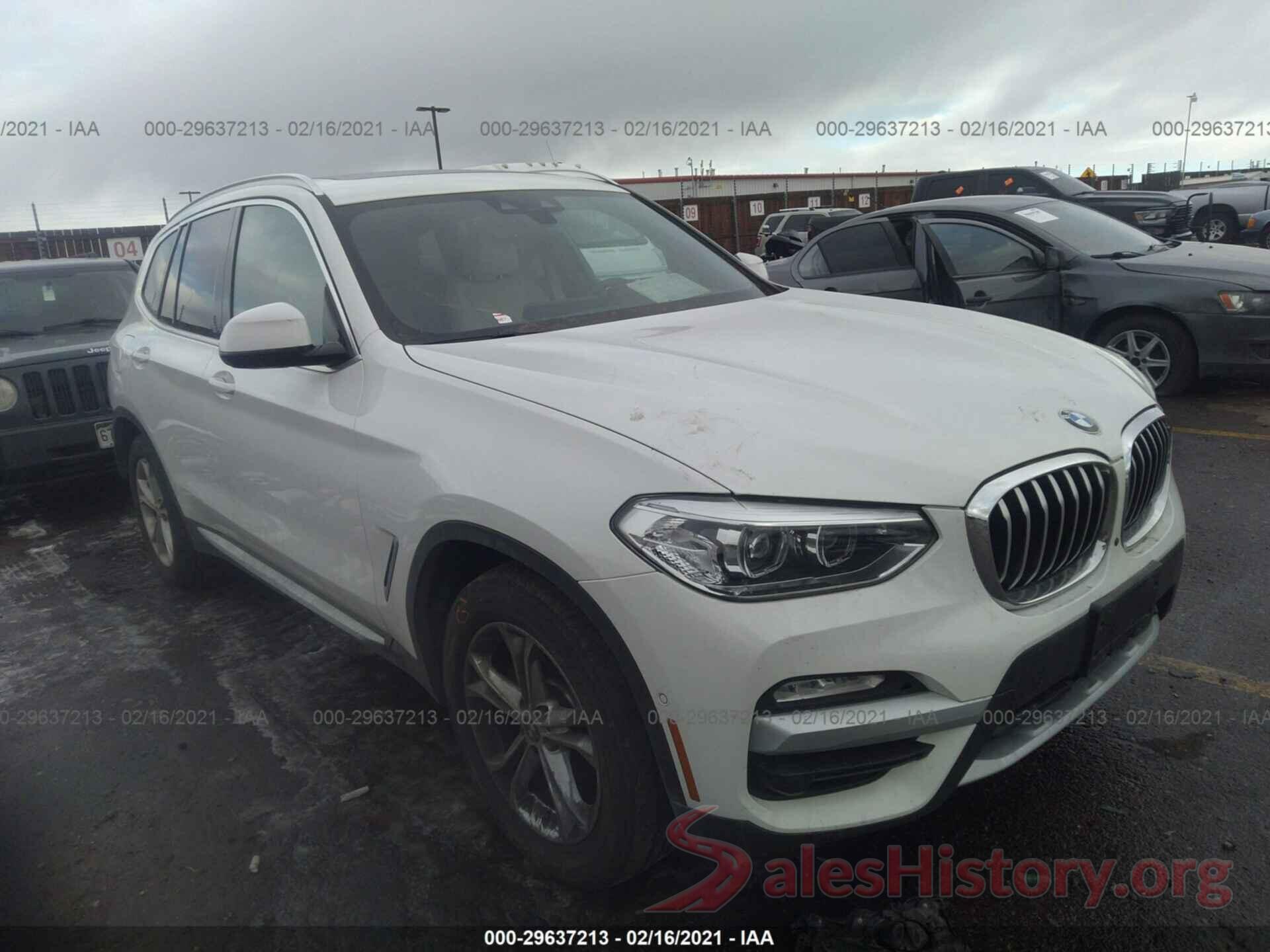 5UXTR9C59KLR10728 2019 BMW X3