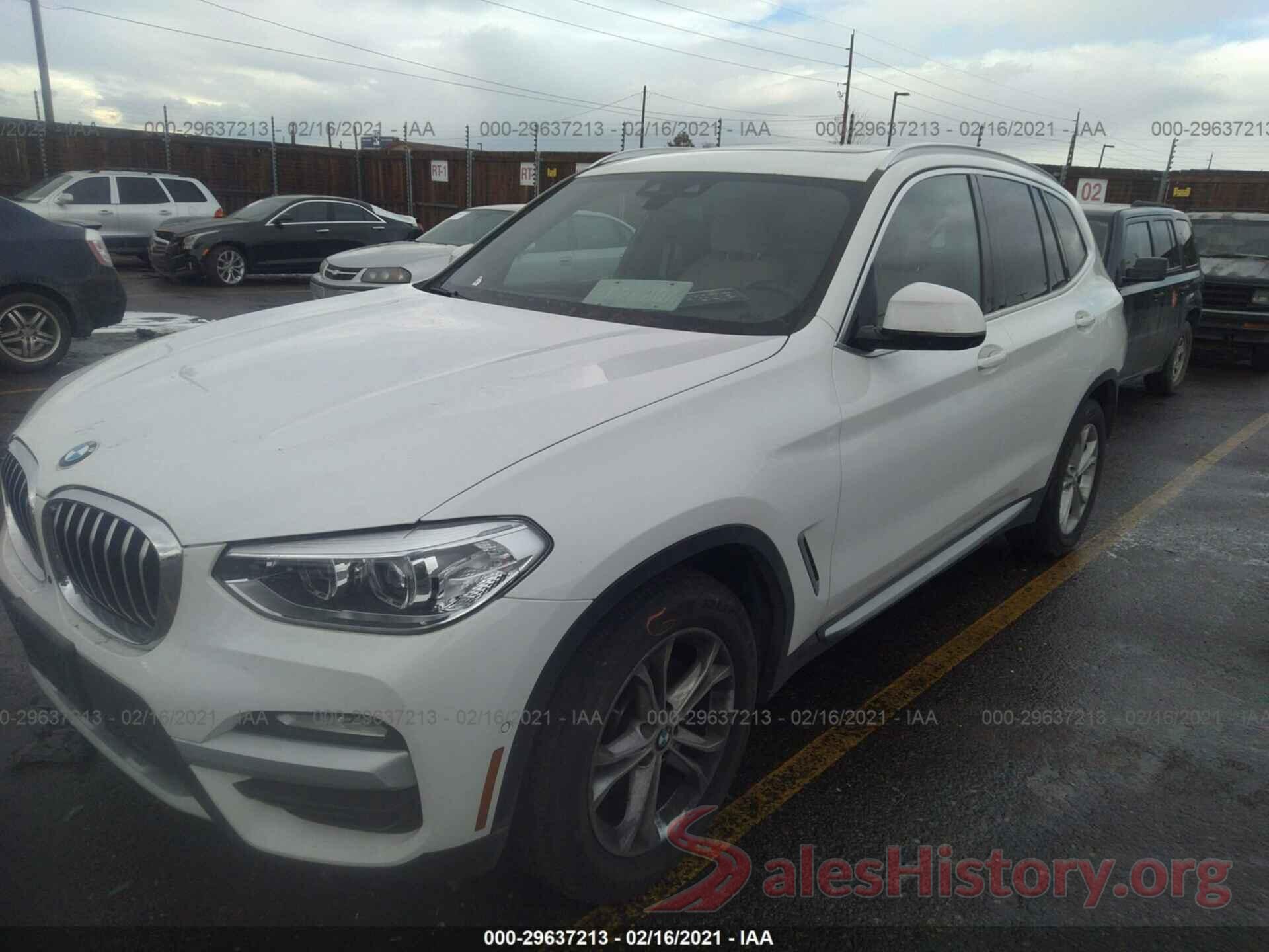 5UXTR9C59KLR10728 2019 BMW X3