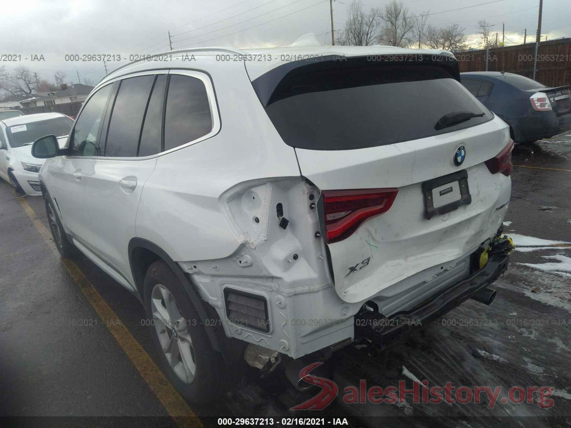 5UXTR9C59KLR10728 2019 BMW X3