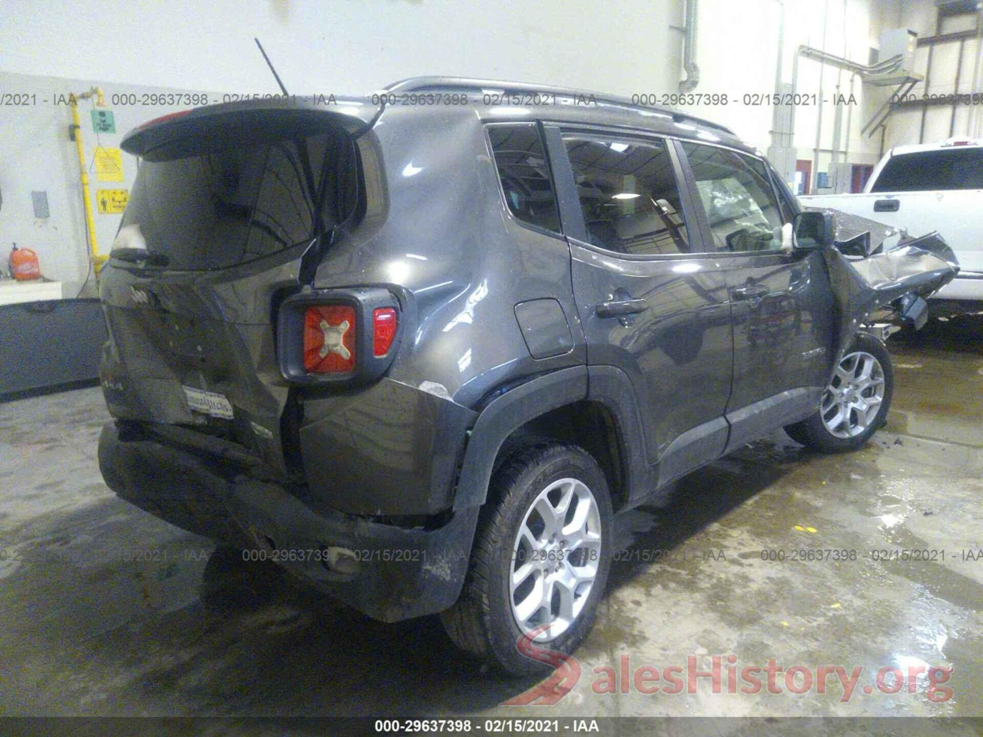 ZACCJBBT1GPD90124 2016 JEEP RENEGADE