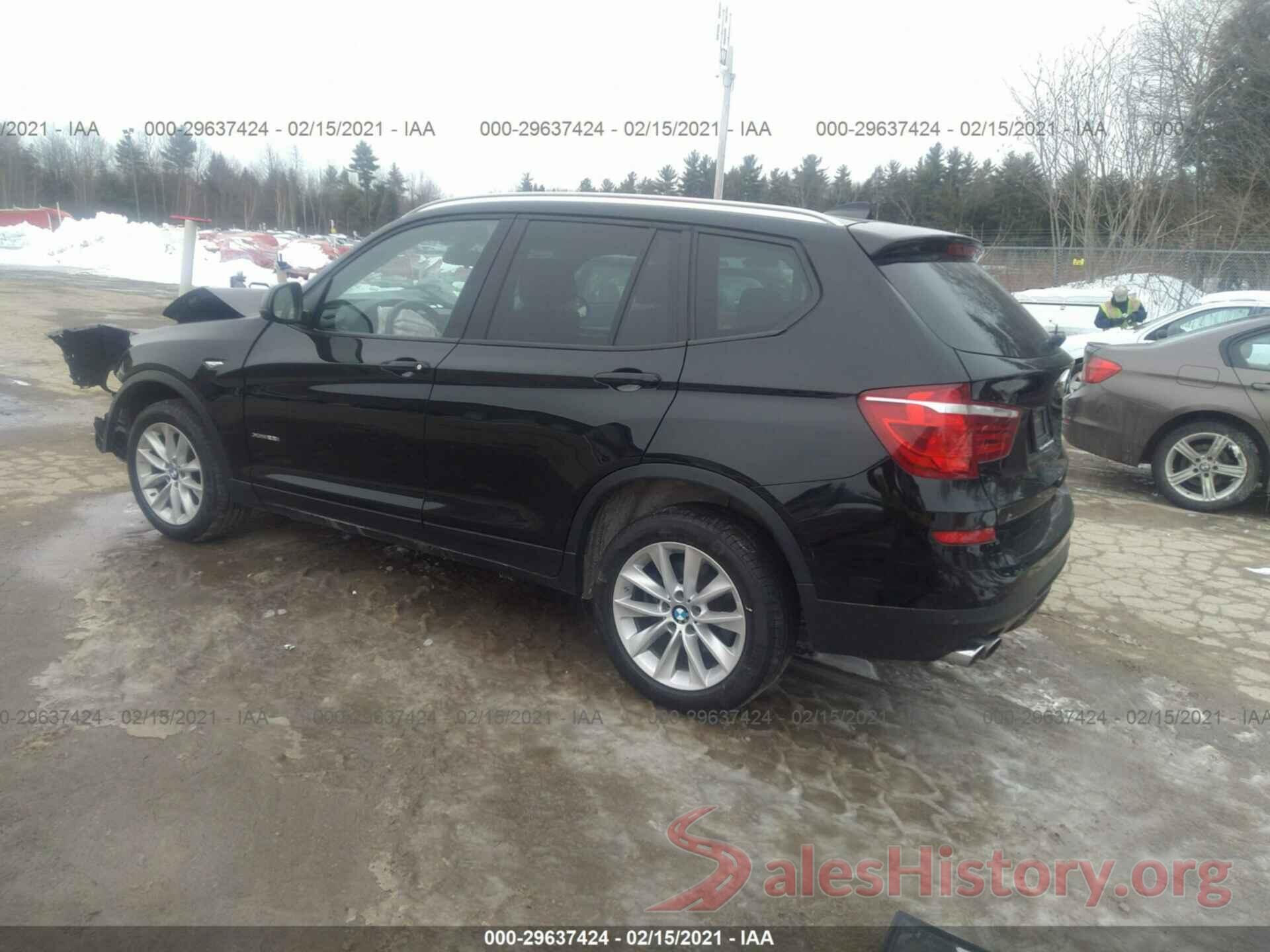 5UXWX9C57H0T09721 2017 BMW X3