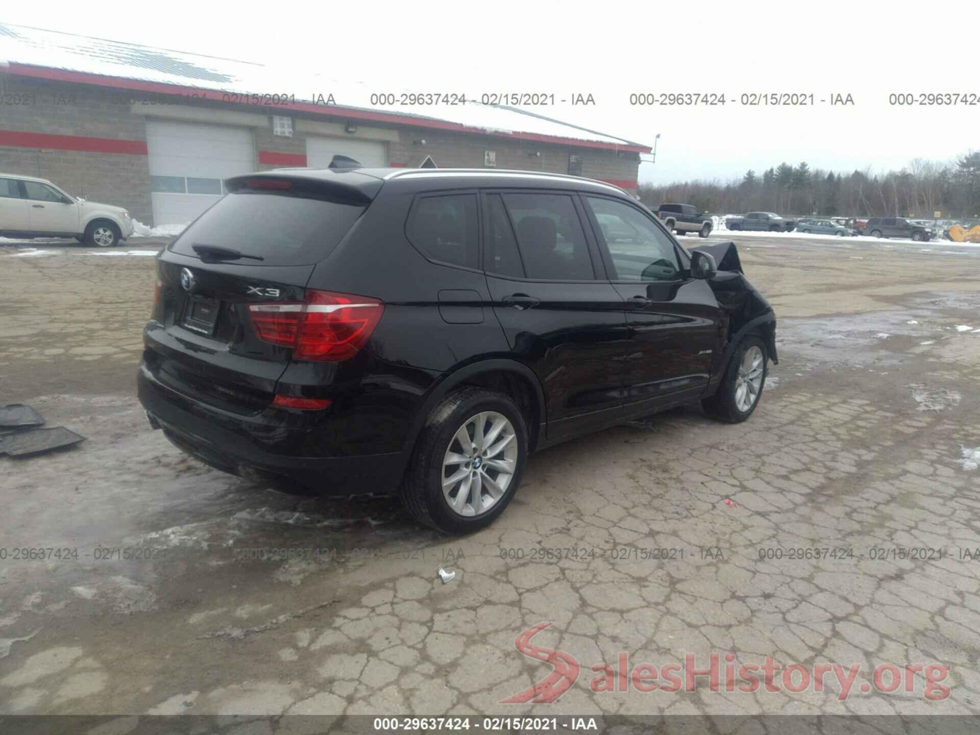 5UXWX9C57H0T09721 2017 BMW X3