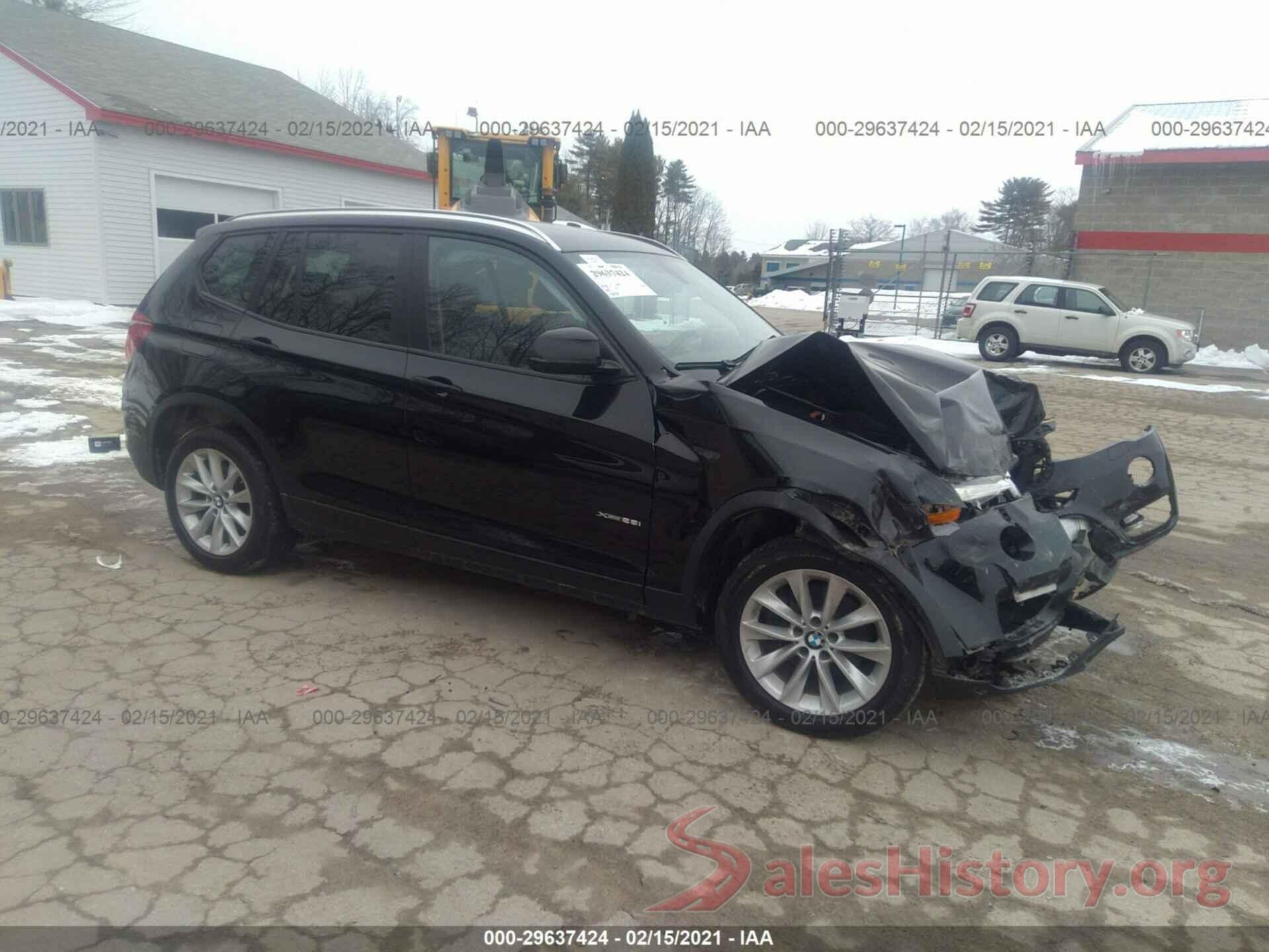 5UXWX9C57H0T09721 2017 BMW X3