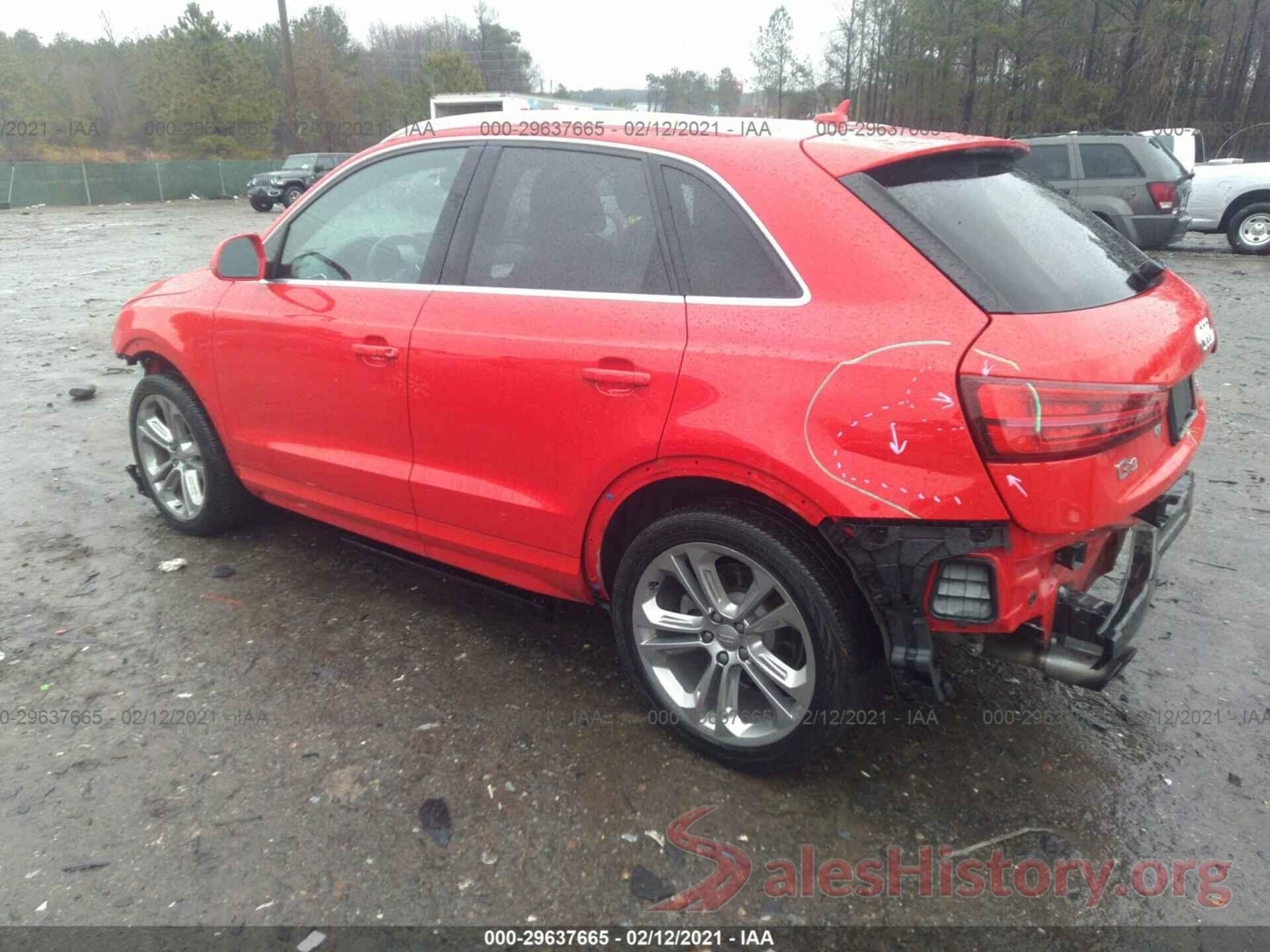 WA1EFCFSXGR007844 2016 AUDI Q3