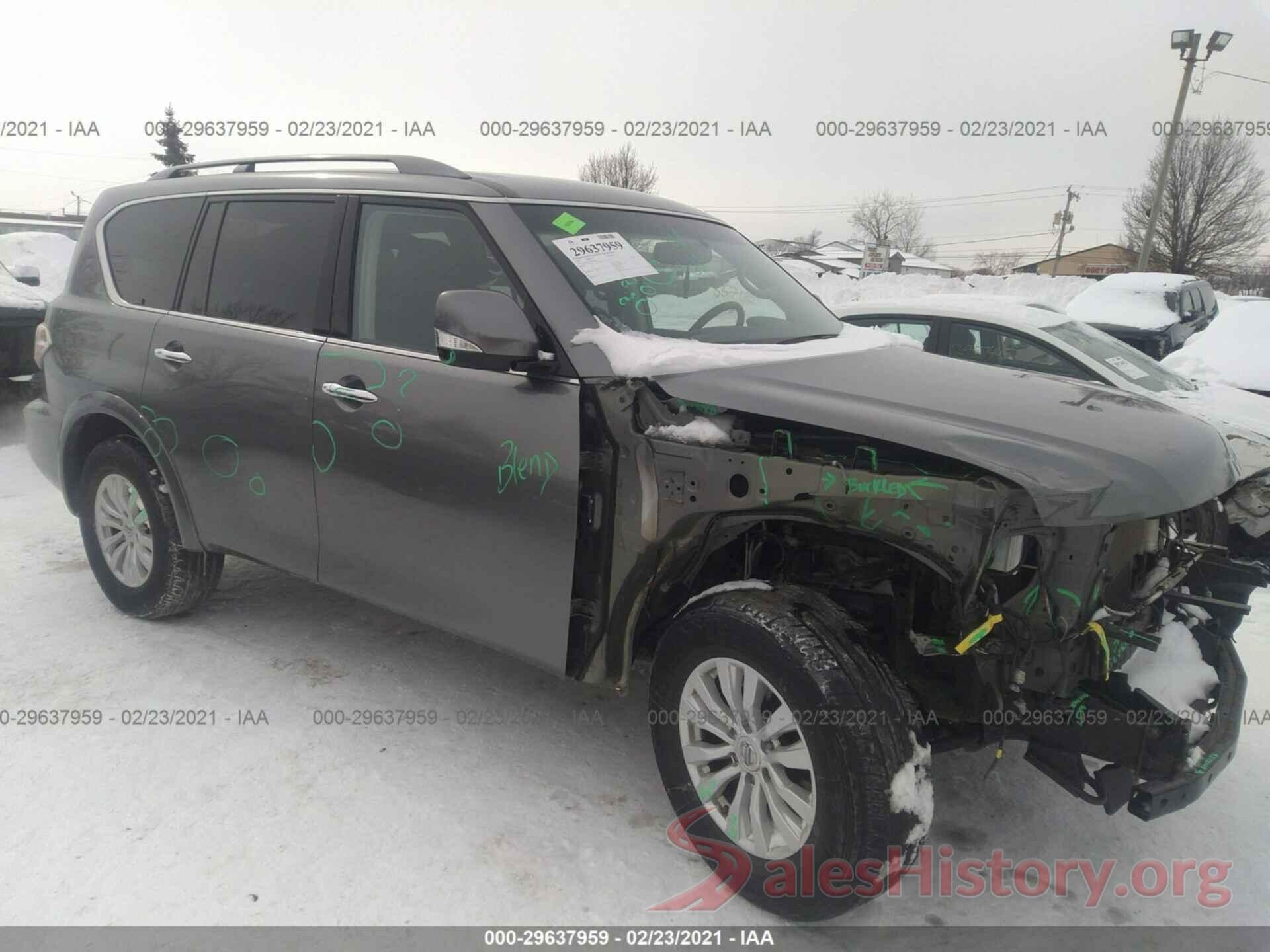 JN8AY2NCXH9505700 2017 NISSAN ARMADA