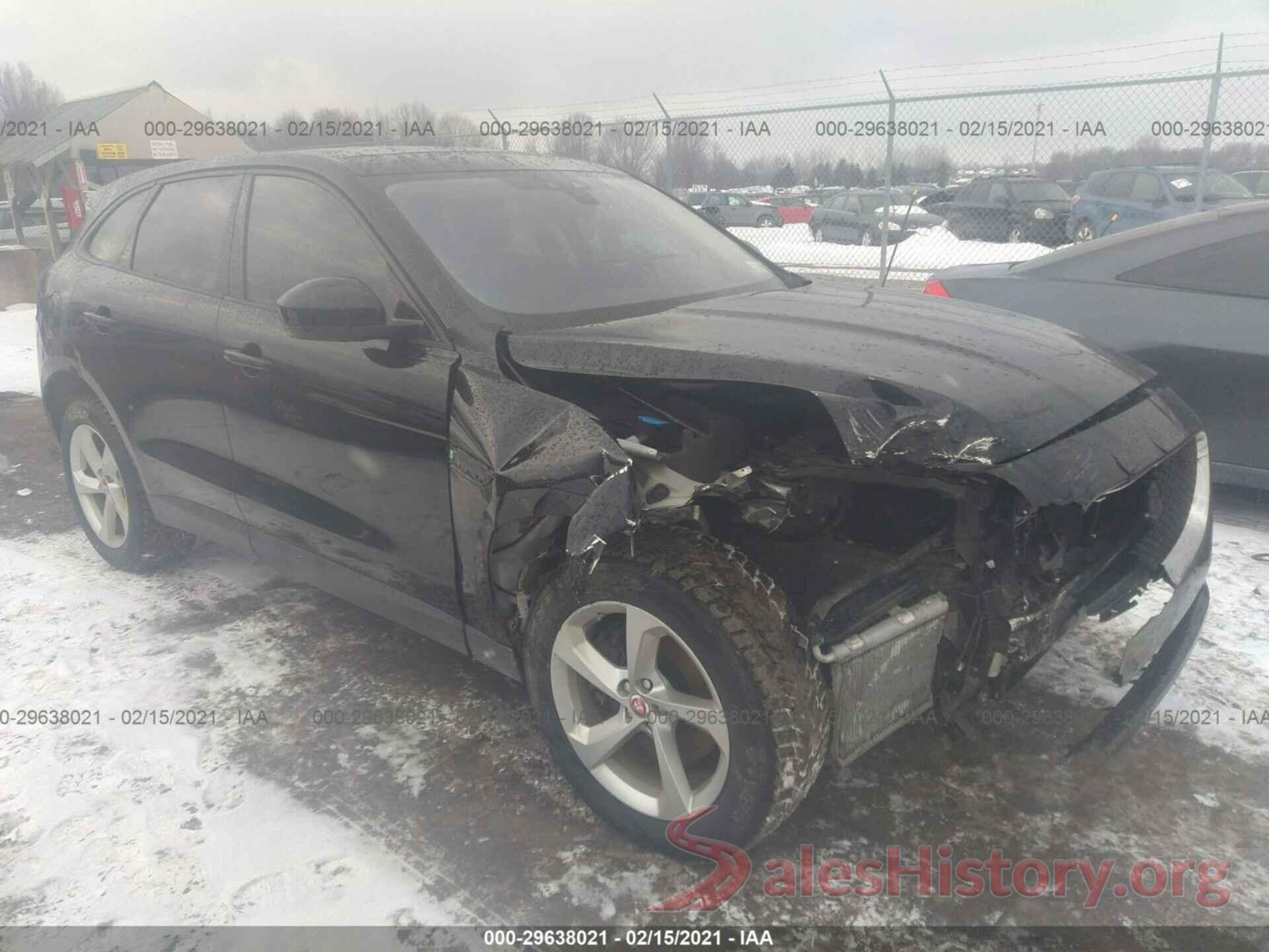 SADCJ2GX2JA236142 2018 JAGUAR F-PACE