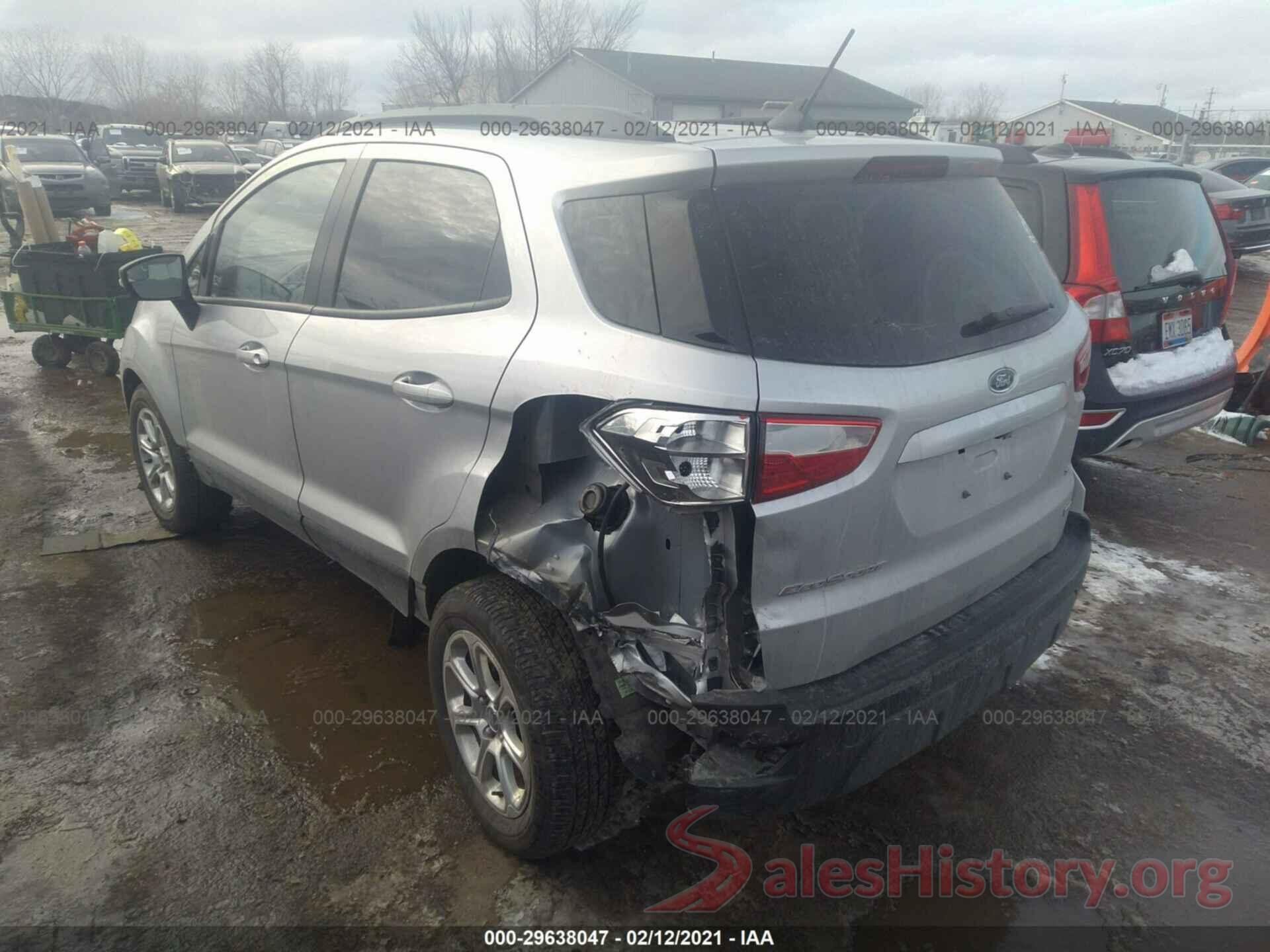 MAJ3S2GEXKC288251 2019 FORD ECOSPORT