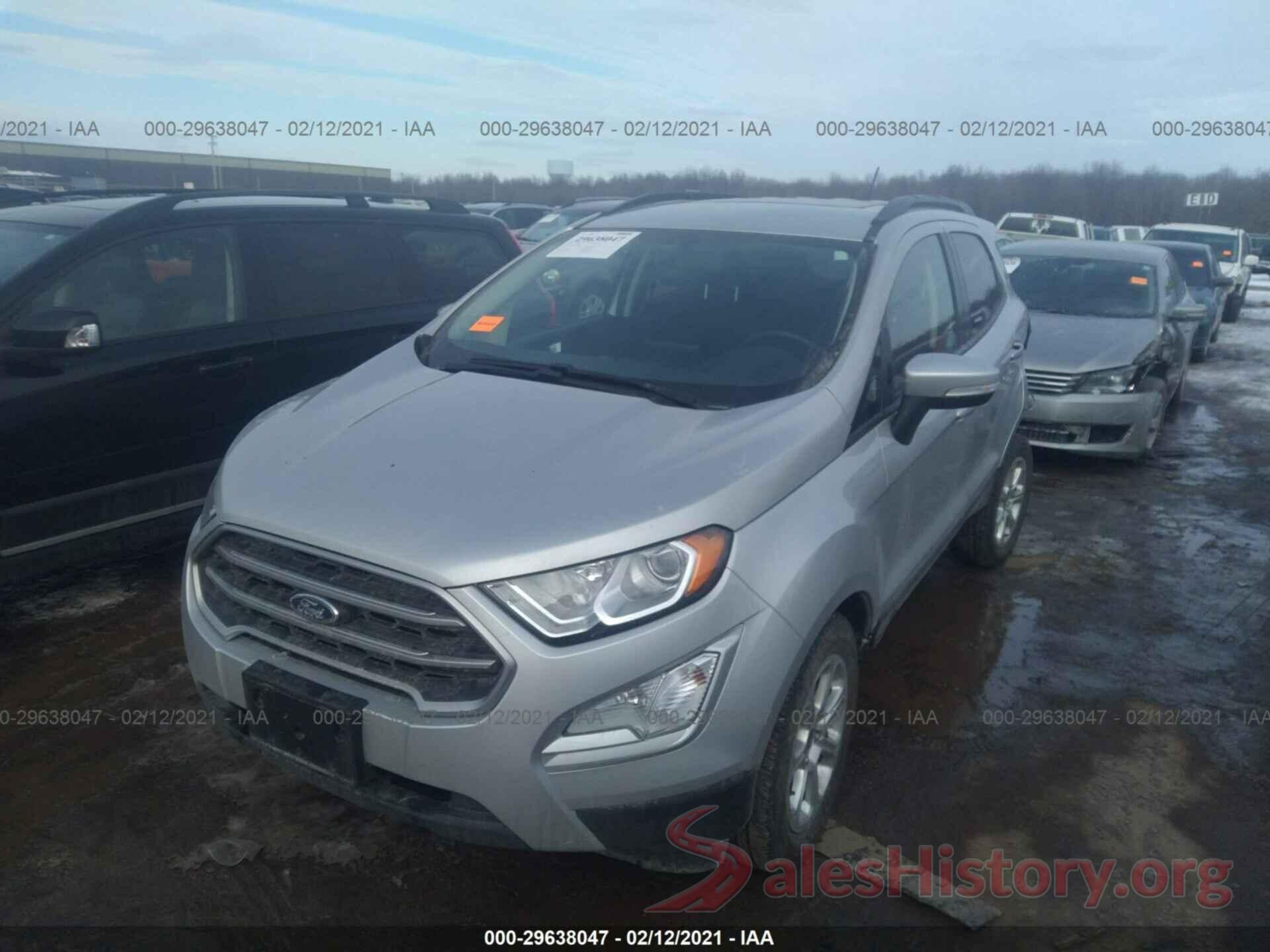 MAJ3S2GEXKC288251 2019 FORD ECOSPORT