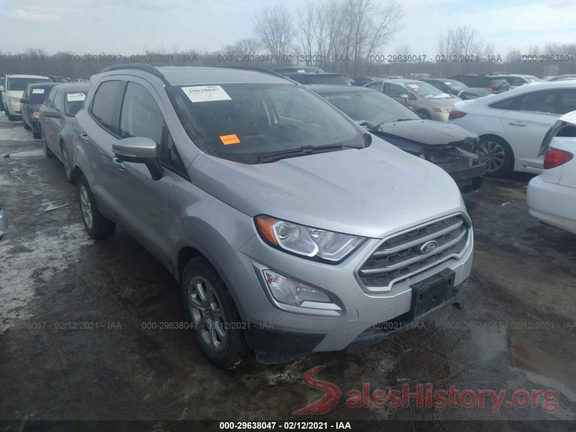 MAJ3S2GEXKC288251 2019 FORD ECOSPORT