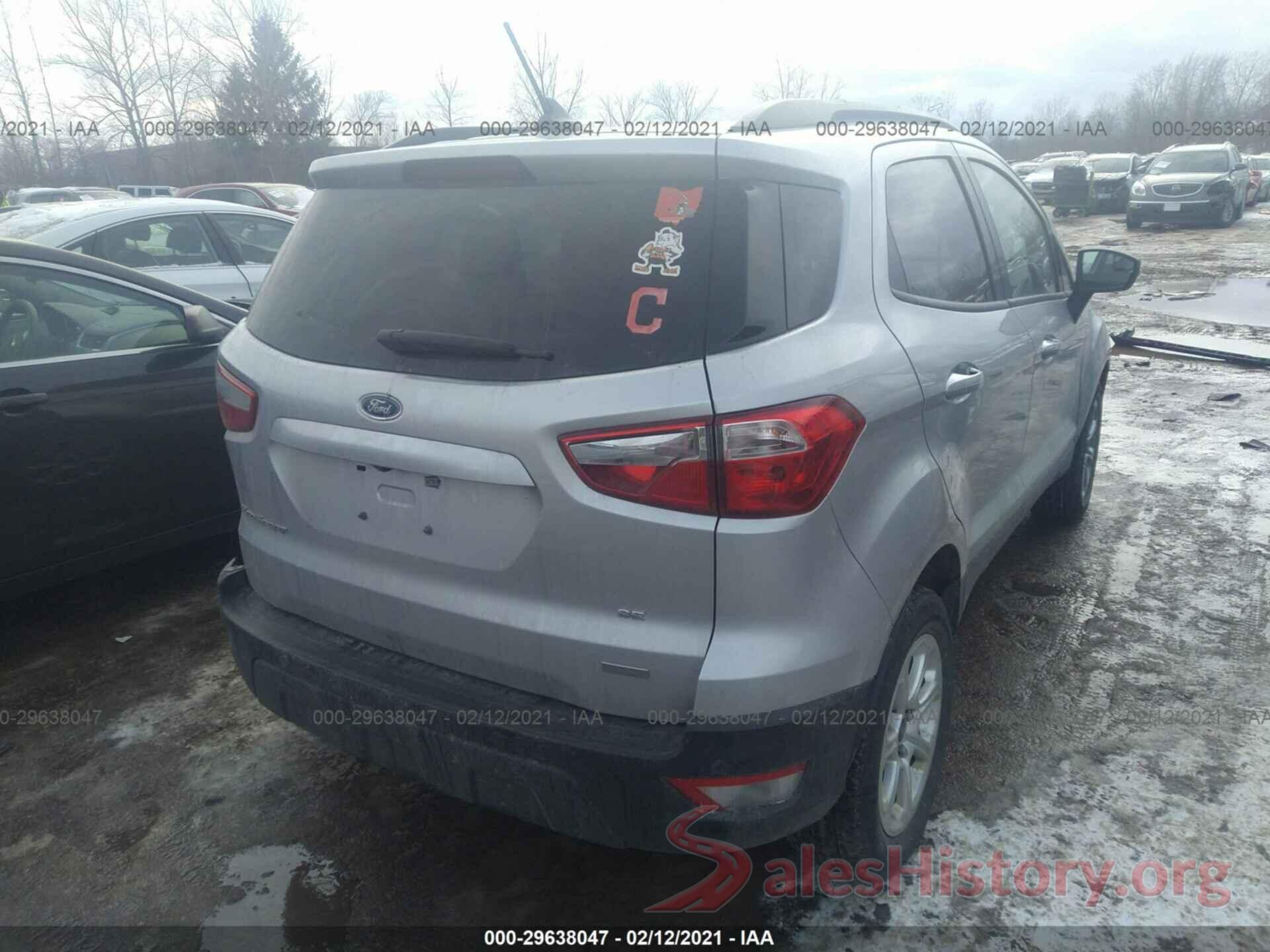 MAJ3S2GEXKC288251 2019 FORD ECOSPORT