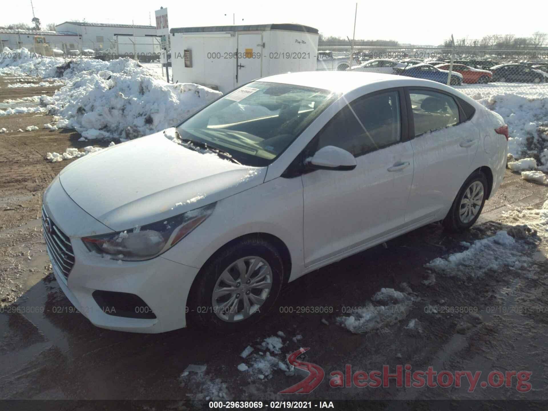 3KPC24A67LE099722 2020 HYUNDAI ACCENT