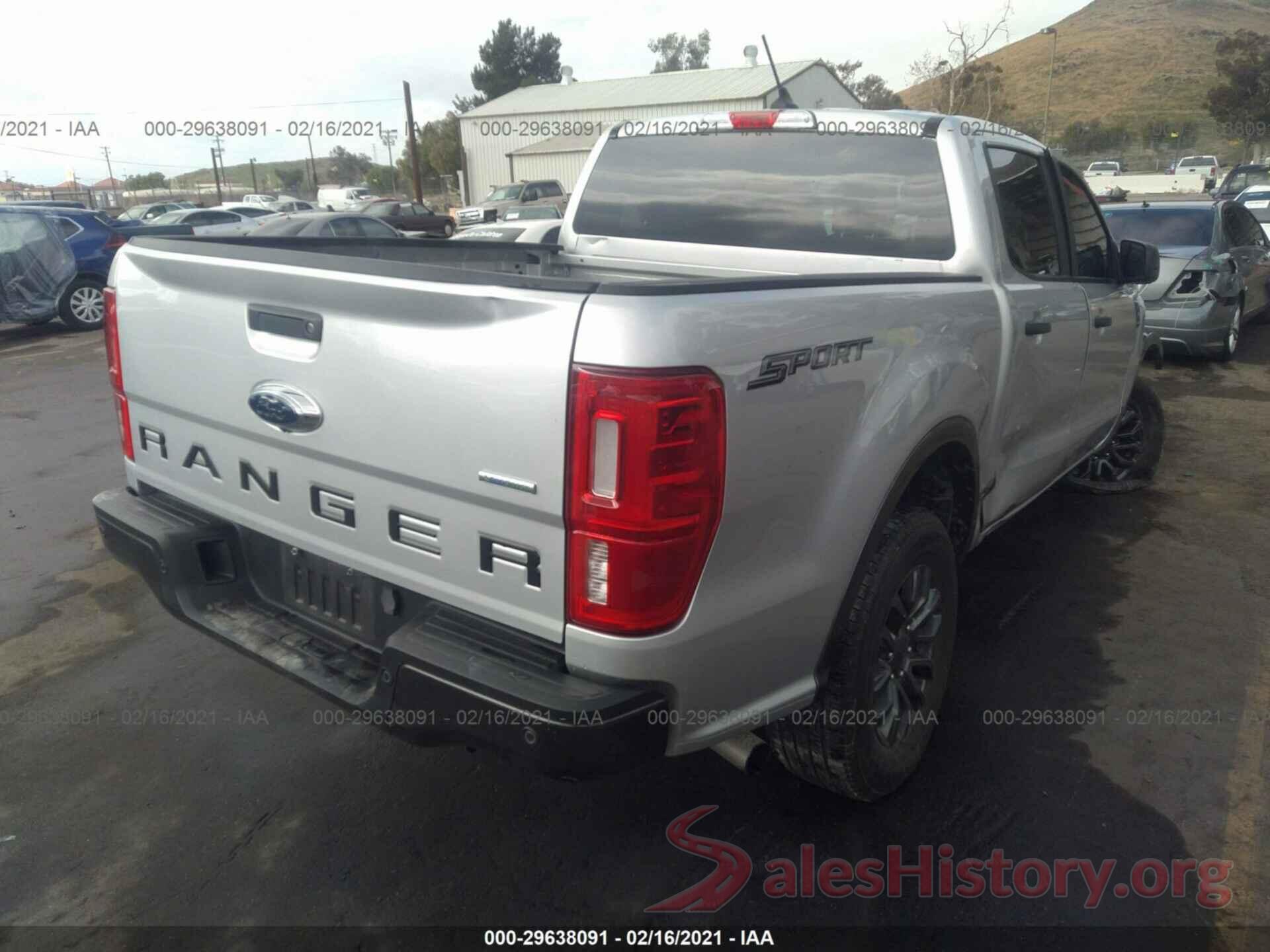 1FTER4EHXKLA15768 2019 FORD RANGER